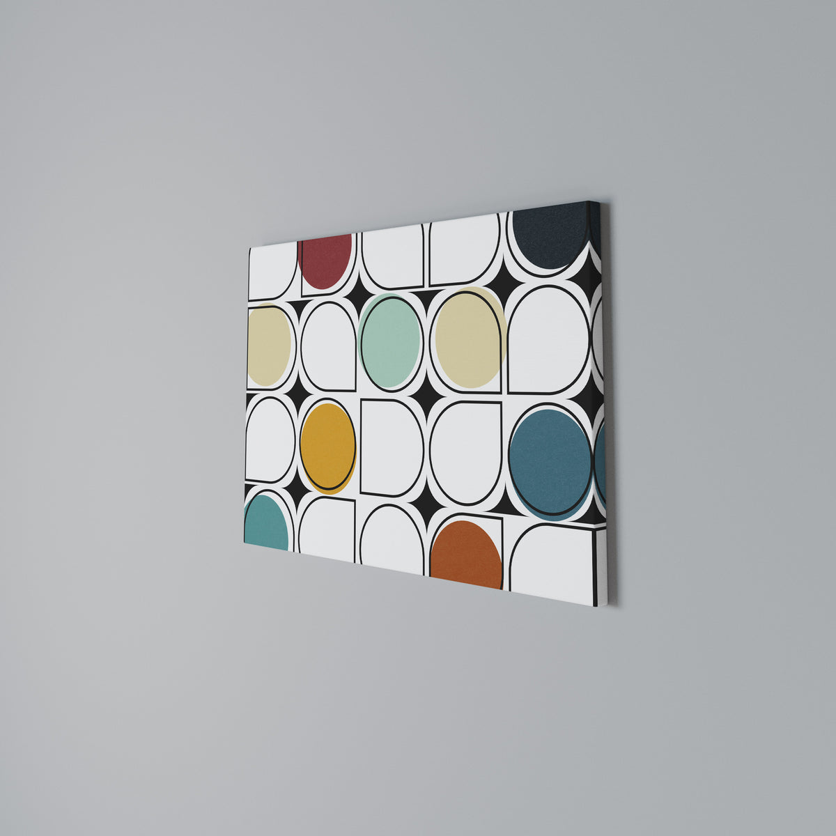 HUE HARMONY Horizontal Canvas Print