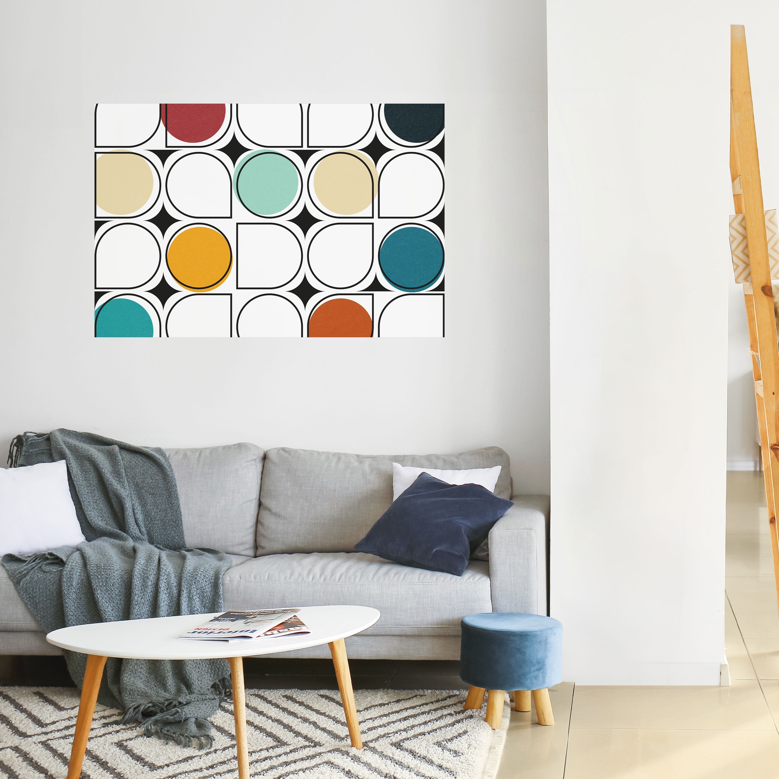 Affiche horizontale autocollante HUE HARMONY