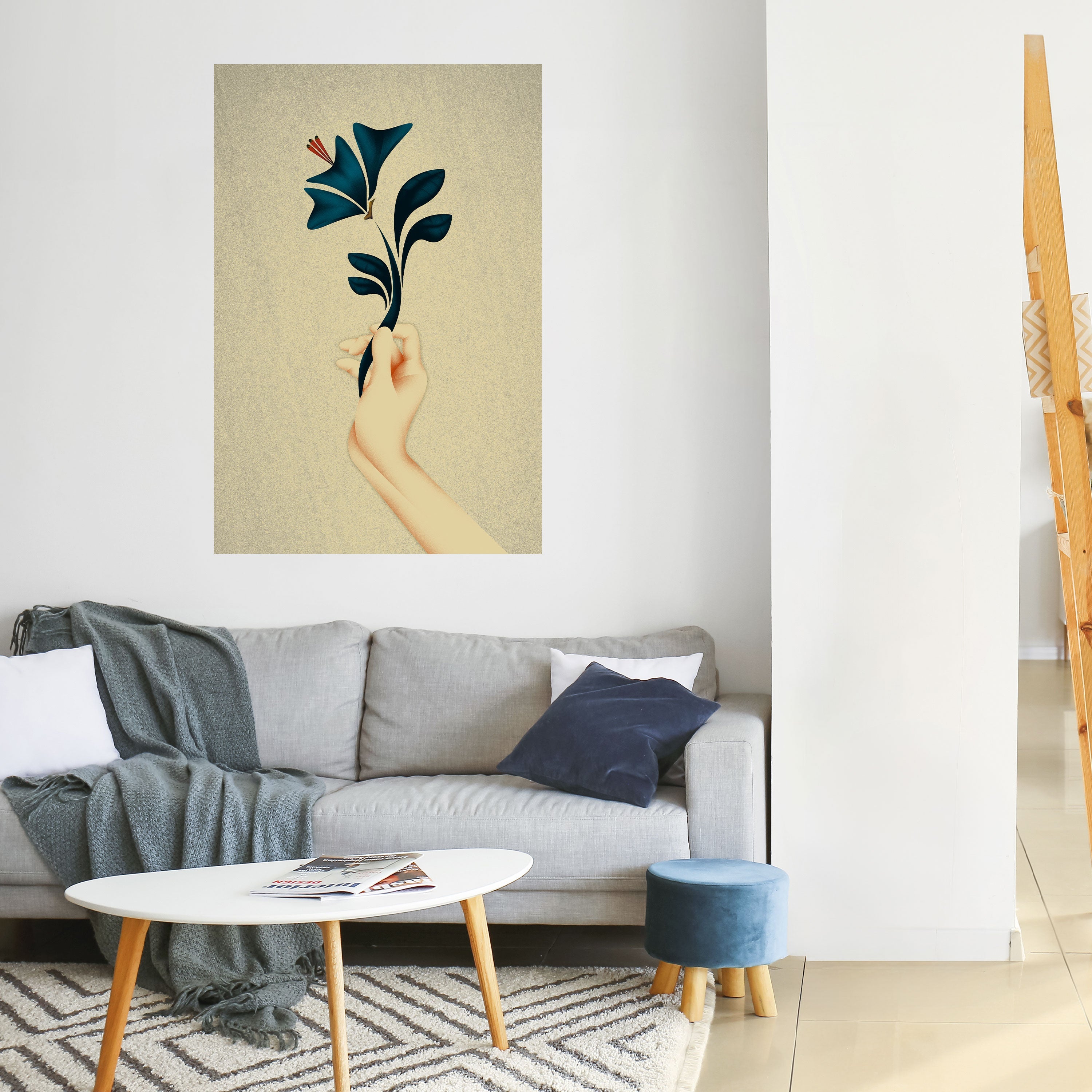 Affiche verticale autocollante « À PRENDRE OU À LAISSEZ »