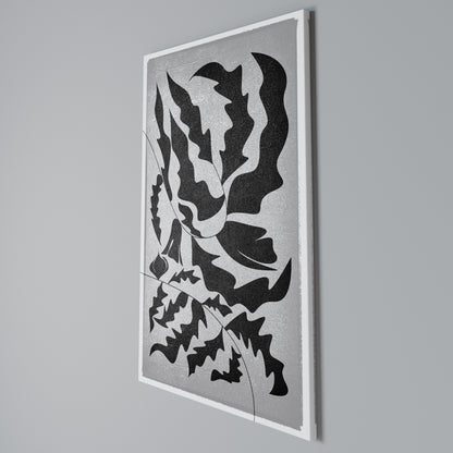 SHARP SHADOWS Vertical Canvas Print
