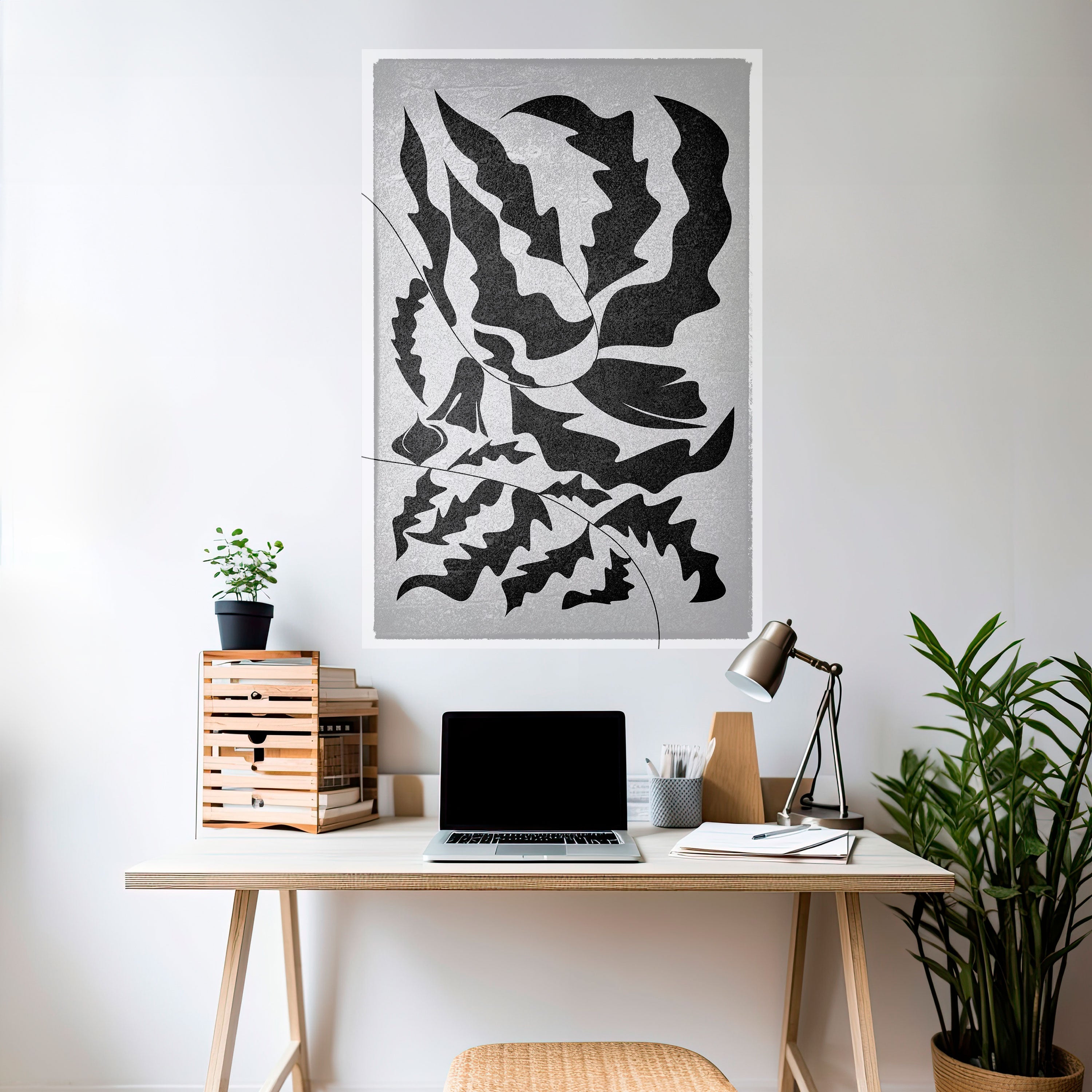 Affiche verticale autocollante SHARP SHADOWS