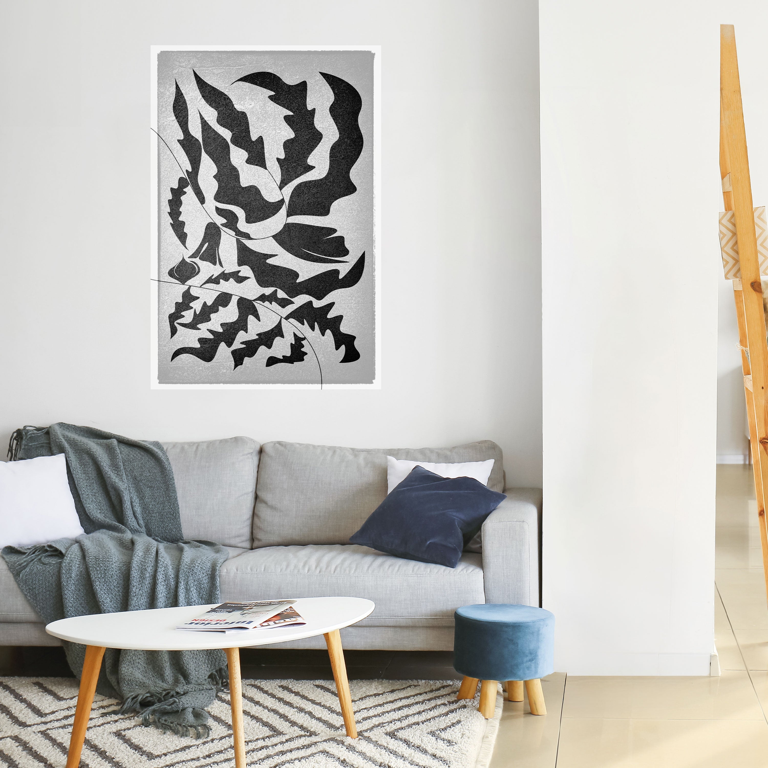 Affiche verticale autocollante SHARP SHADOWS