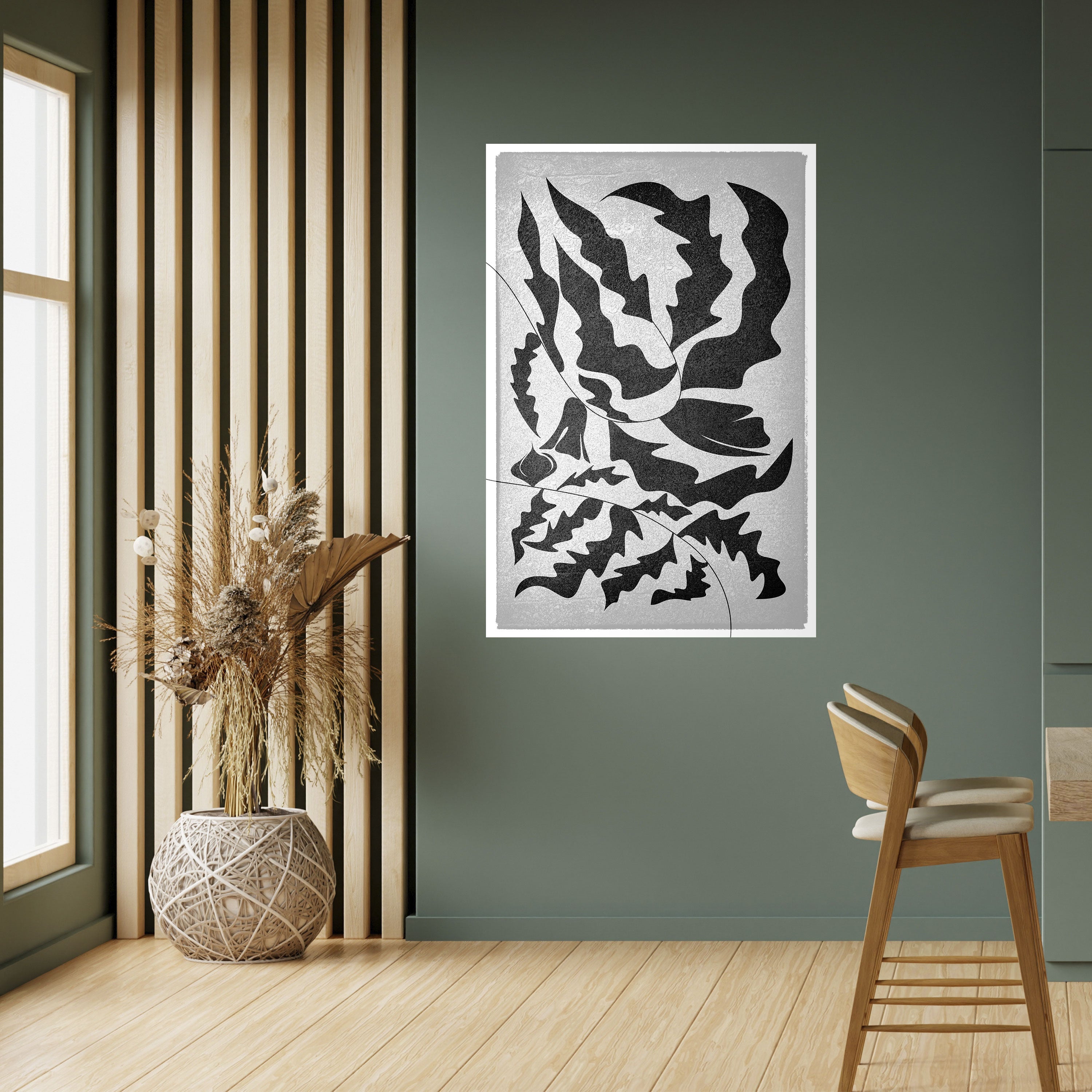 Affiche verticale autocollante SHARP SHADOWS