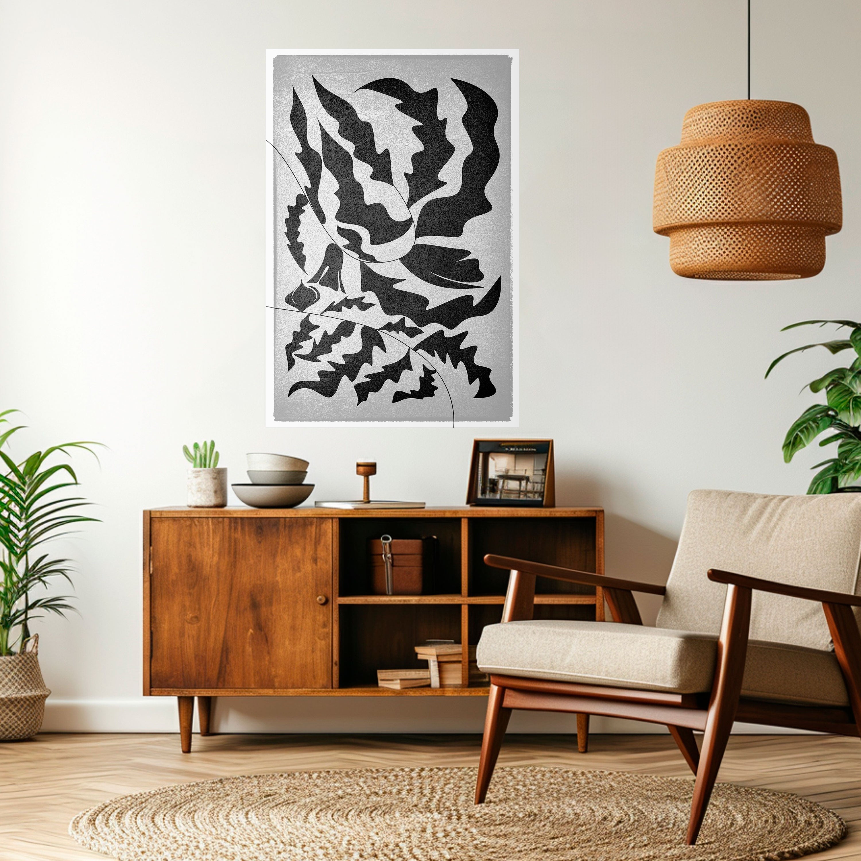 Affiche verticale autocollante SHARP SHADOWS