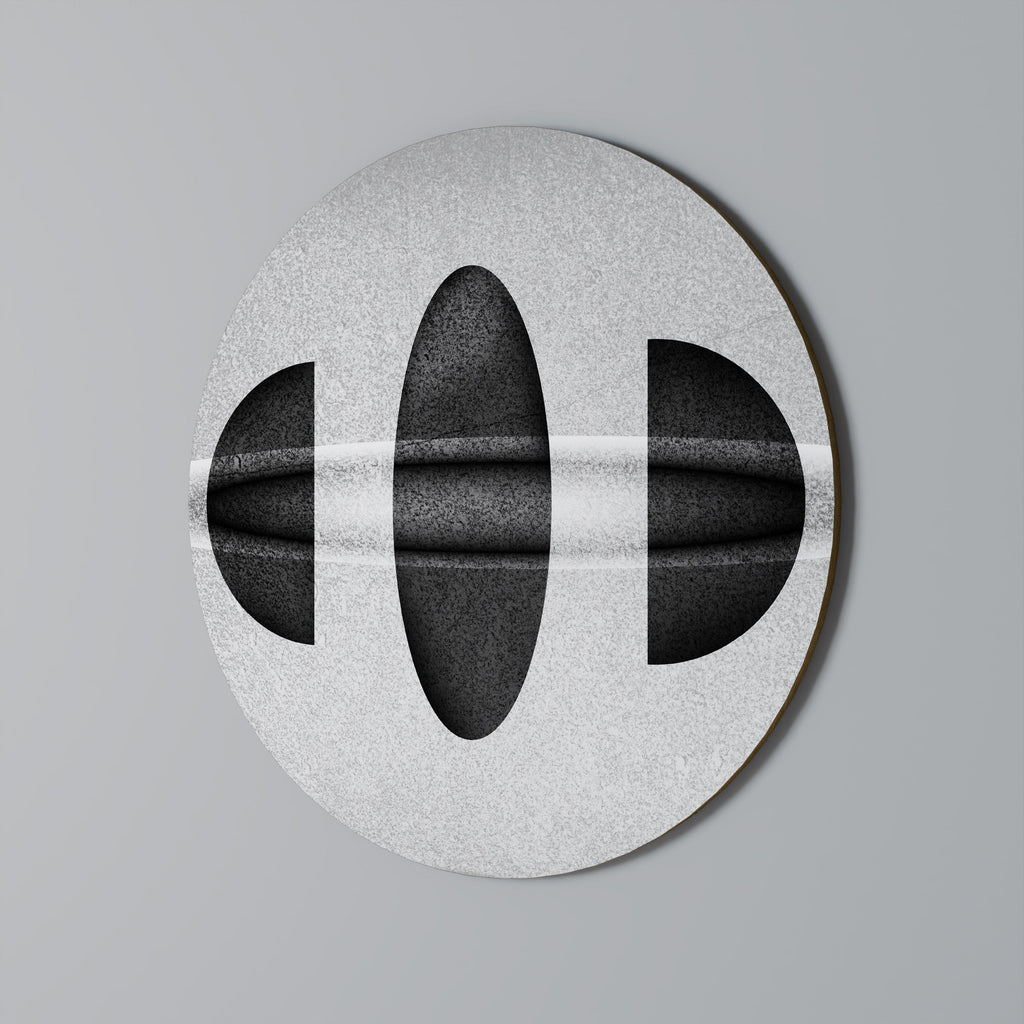 OBSIDIAN ODYSSEY Décoration murale ronde