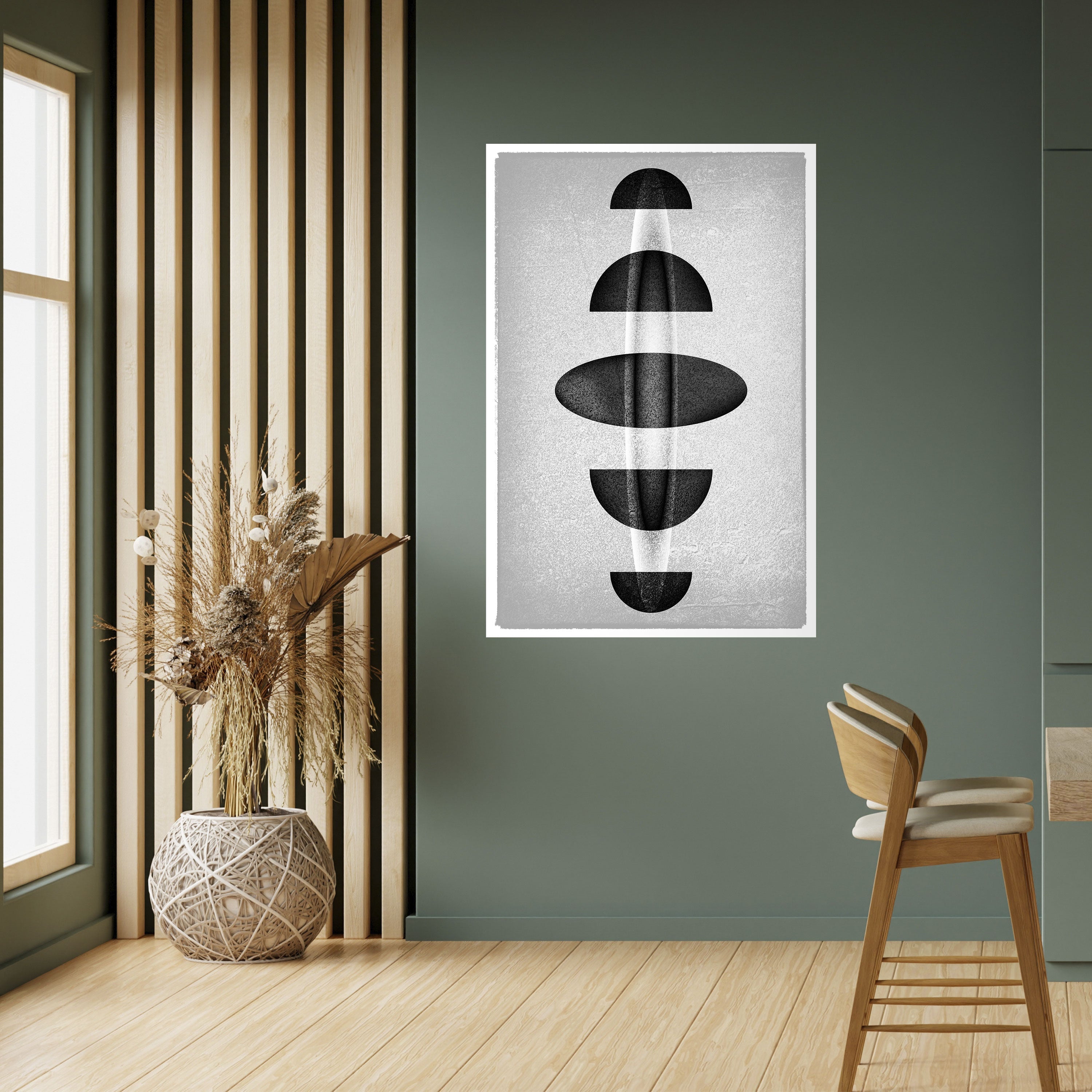 Affiche verticale autocollante OBSIDIAN ODYSSEY