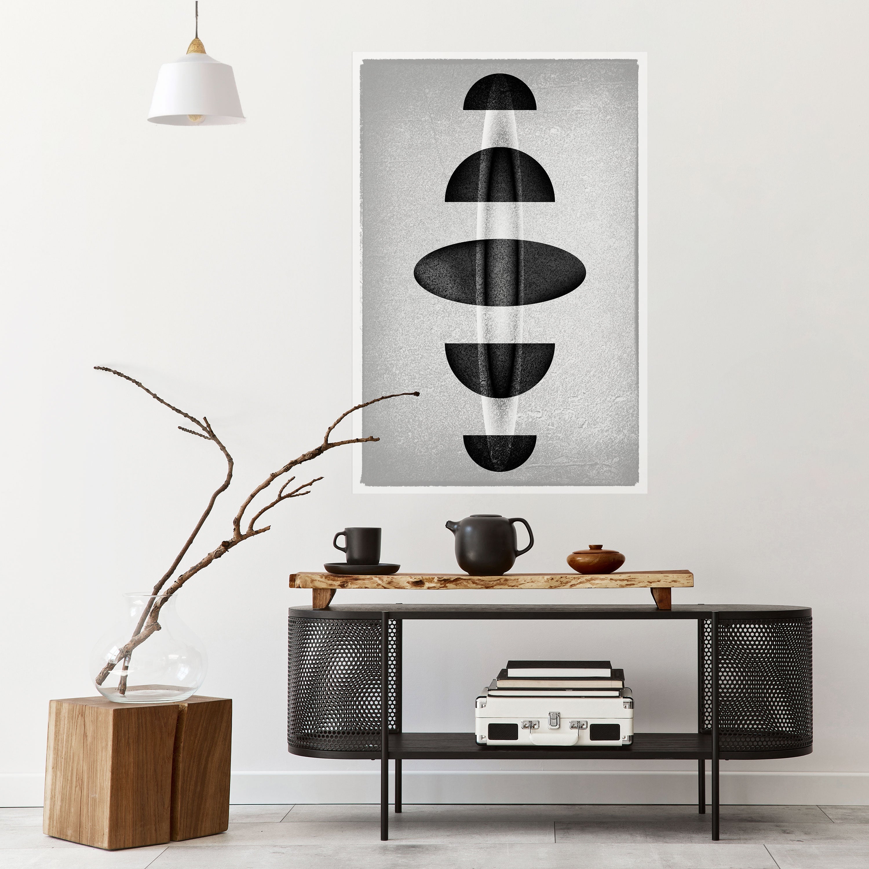 Affiche verticale autocollante OBSIDIAN ODYSSEY