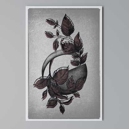 GRAPHIC WONDER Vertical Canvas Print