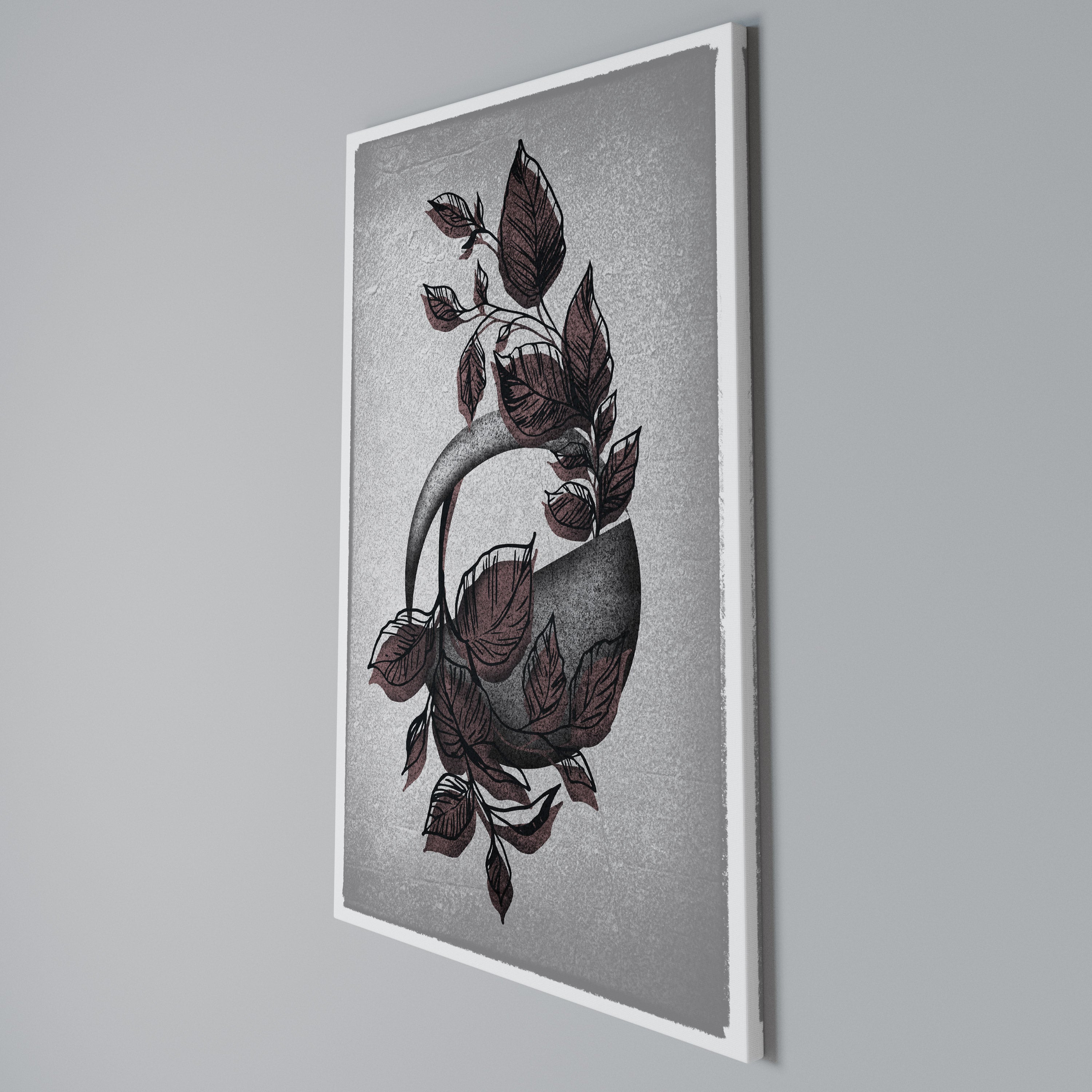 GRAPHIC WONDER Vertical Canvas Print