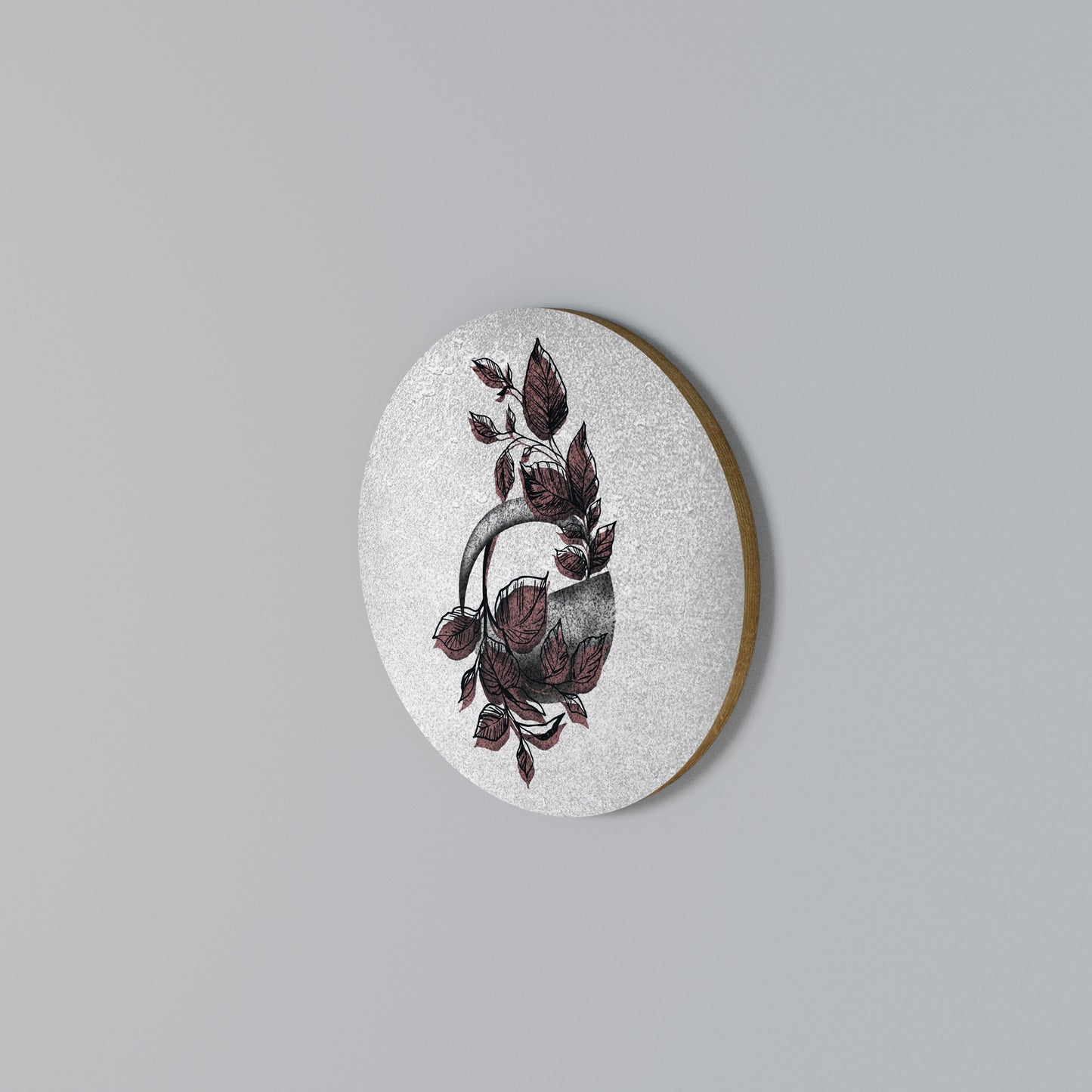 GRAPHIC WONDER Round Wall Art