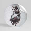 GRAPHIC WONDER Peel and Stick Round Sticker