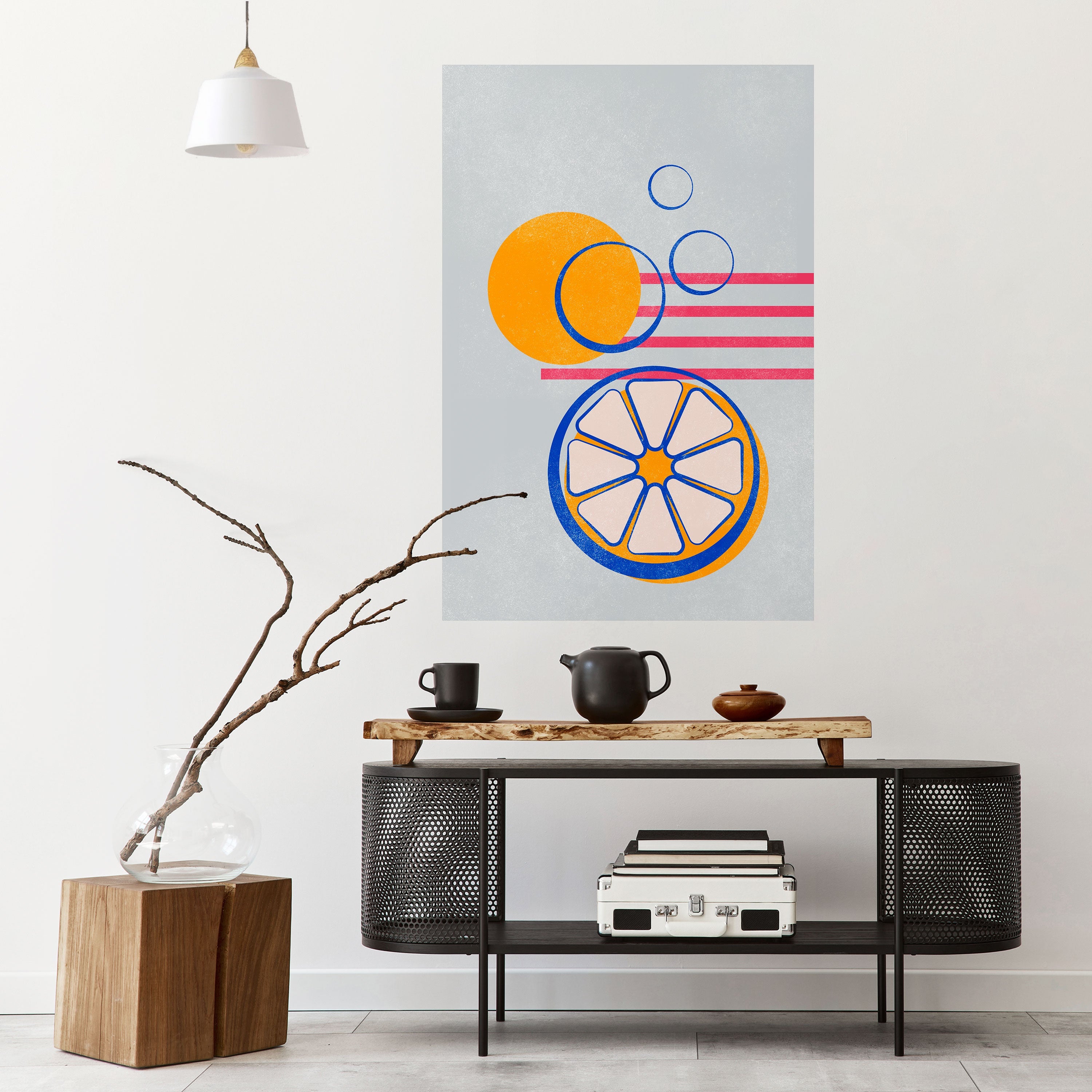 Affiche verticale autocollante CITRUS SPARK