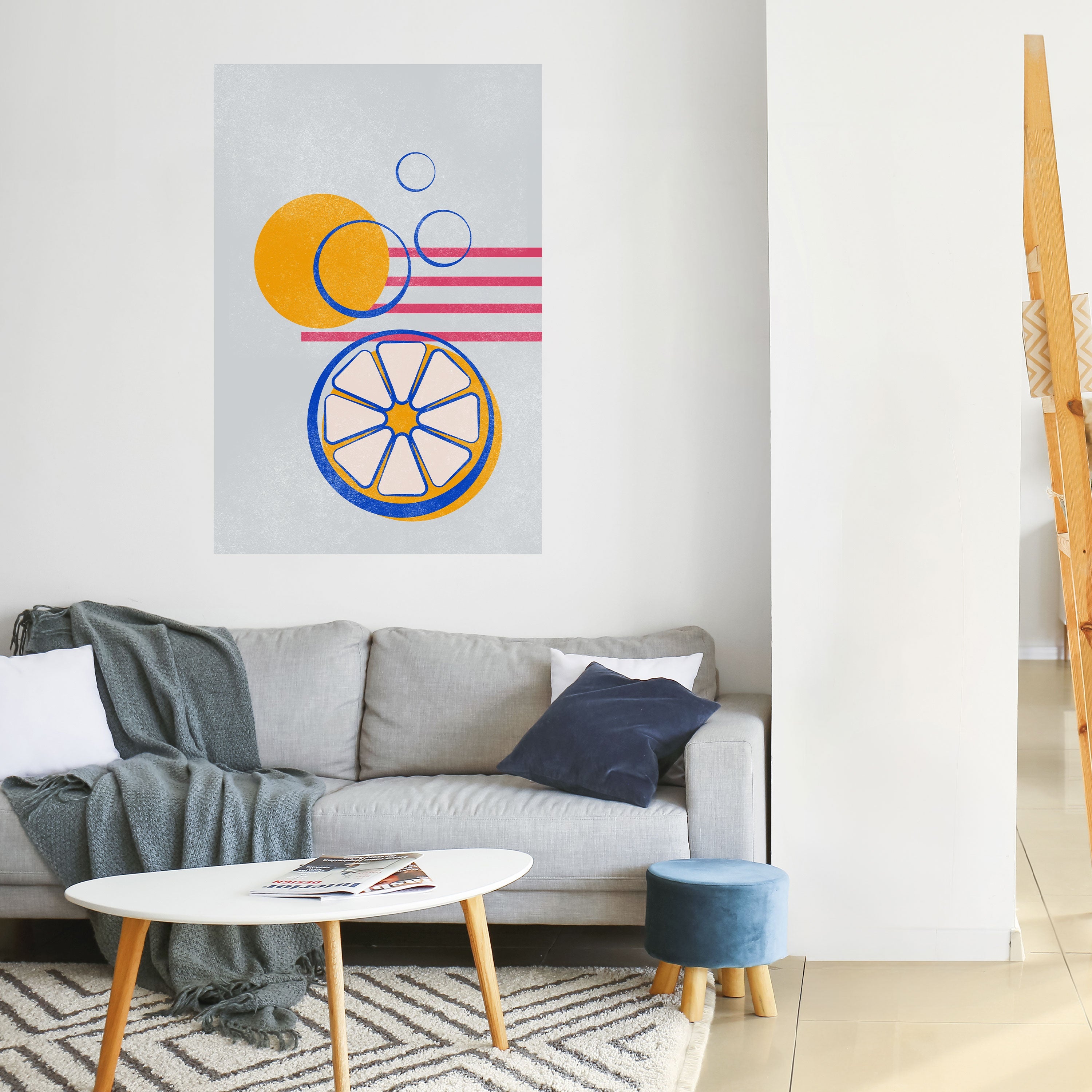 Affiche verticale autocollante CITRUS SPARK