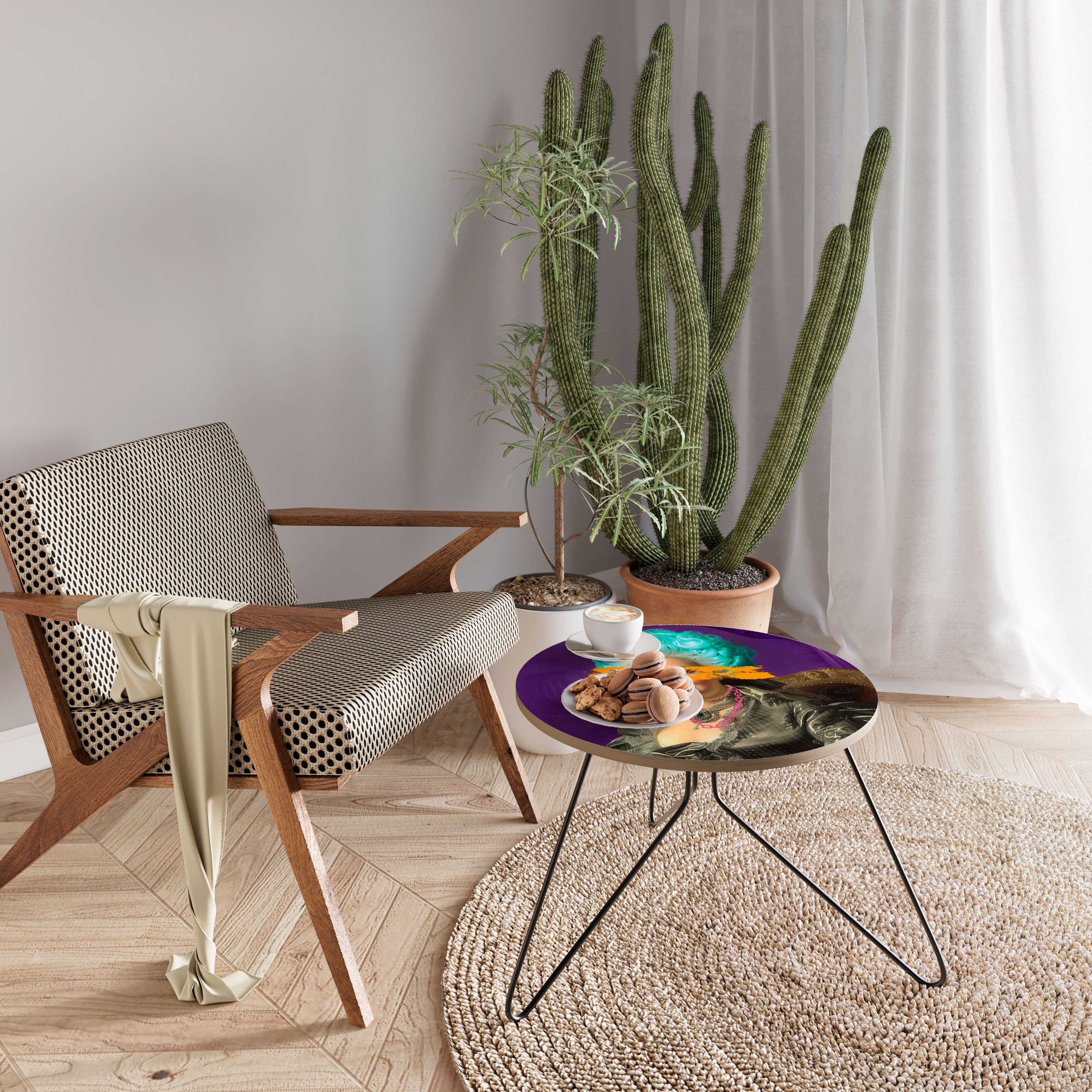 Table basse BAROQUE CHIC 60