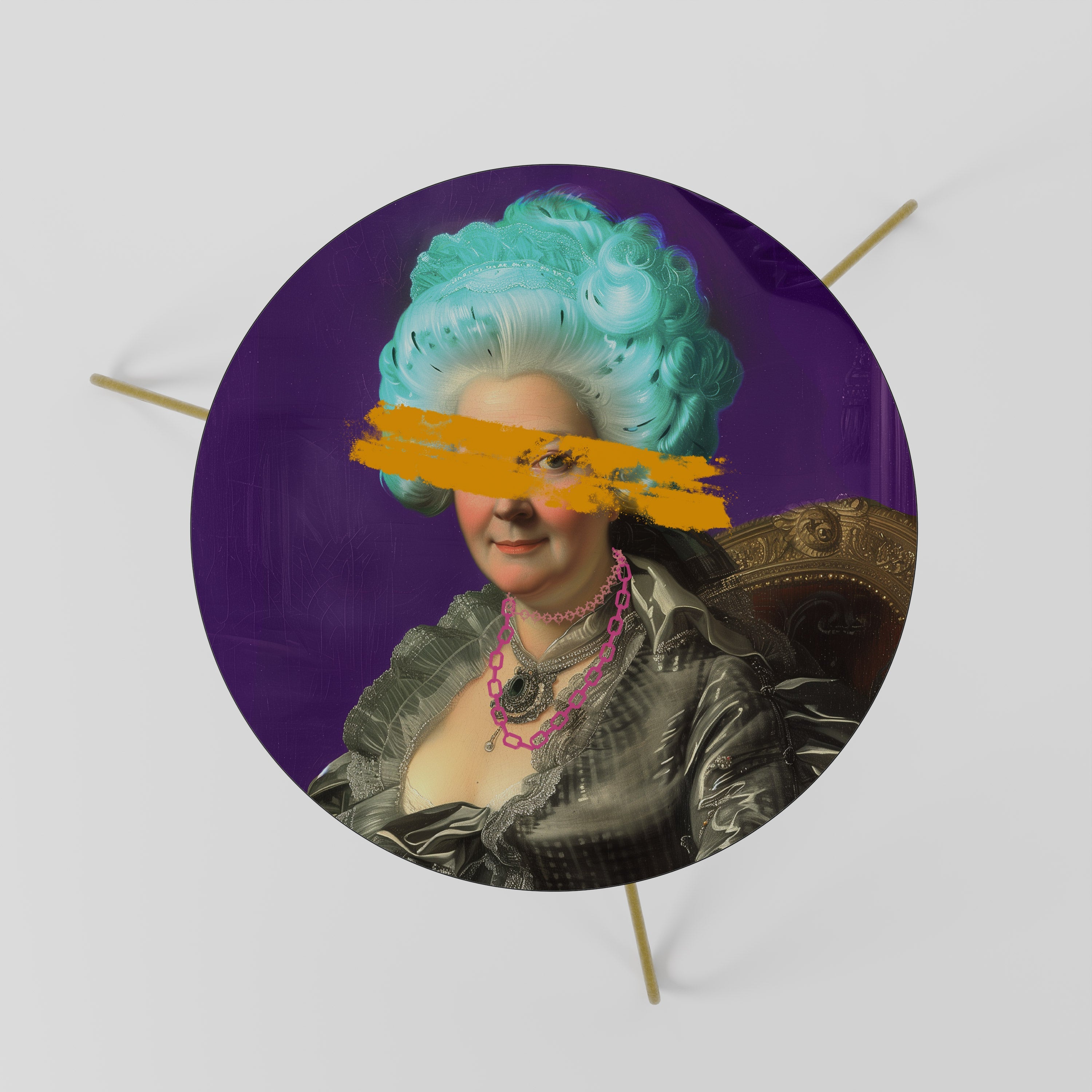 Table basse BAROQUE CHIC 60