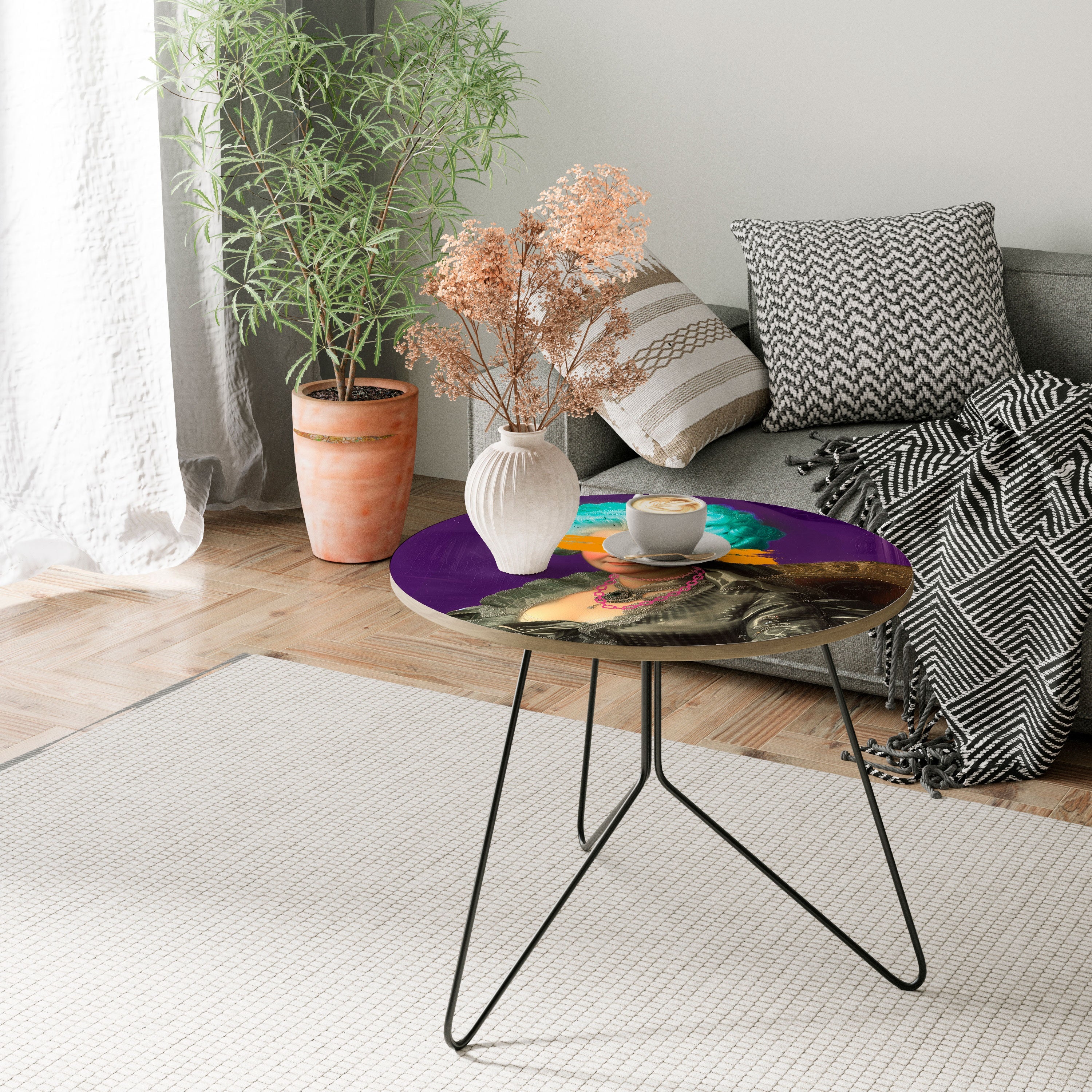 Table basse BAROQUE CHIC 69