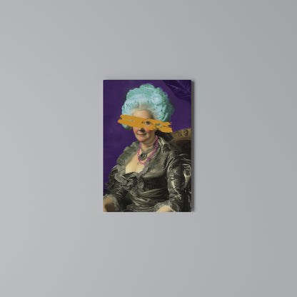 BAROQUE CHIC Vertical Canvas Print