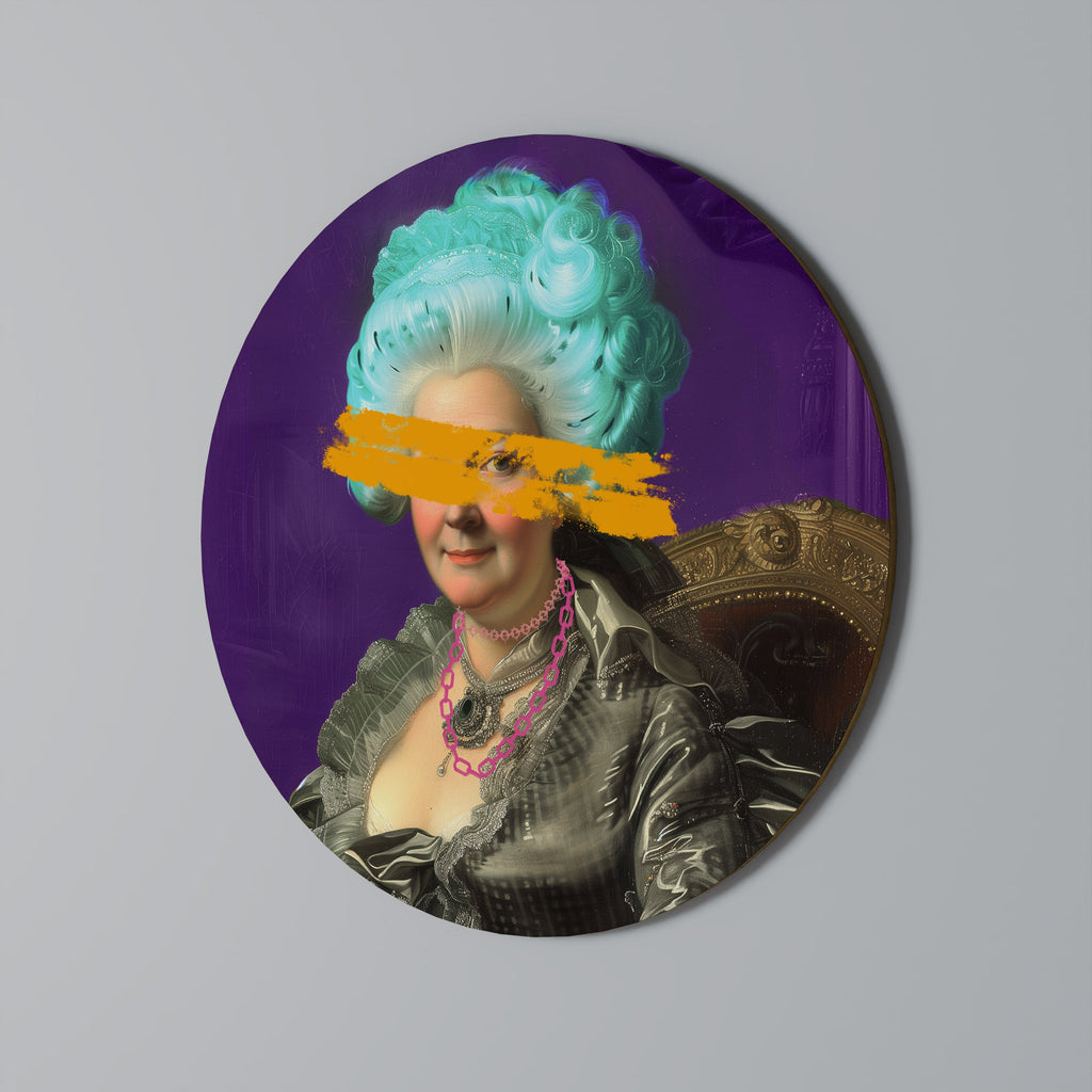 Décoration murale ronde BAROQUE CHIC