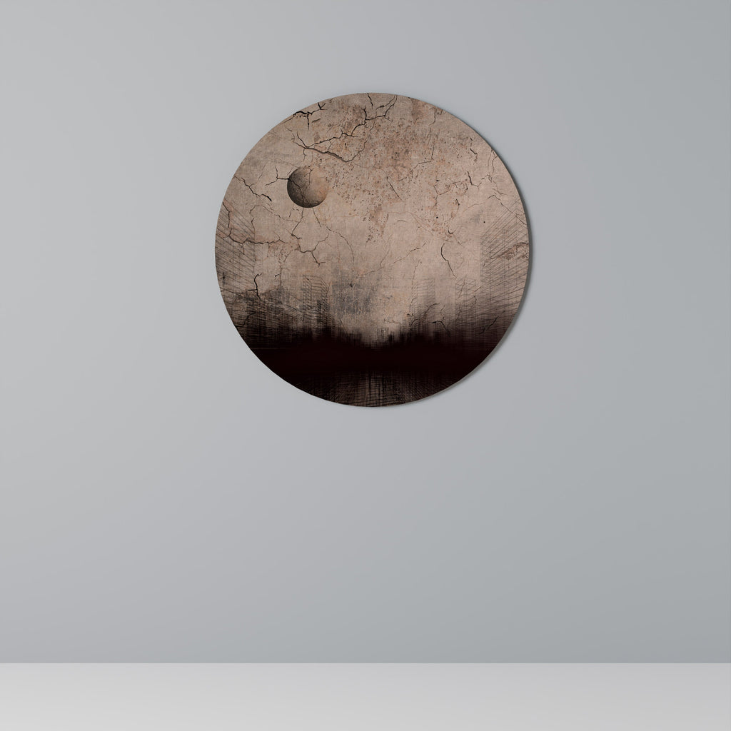 Décoration murale ronde MOONBEAM THOUGHTS