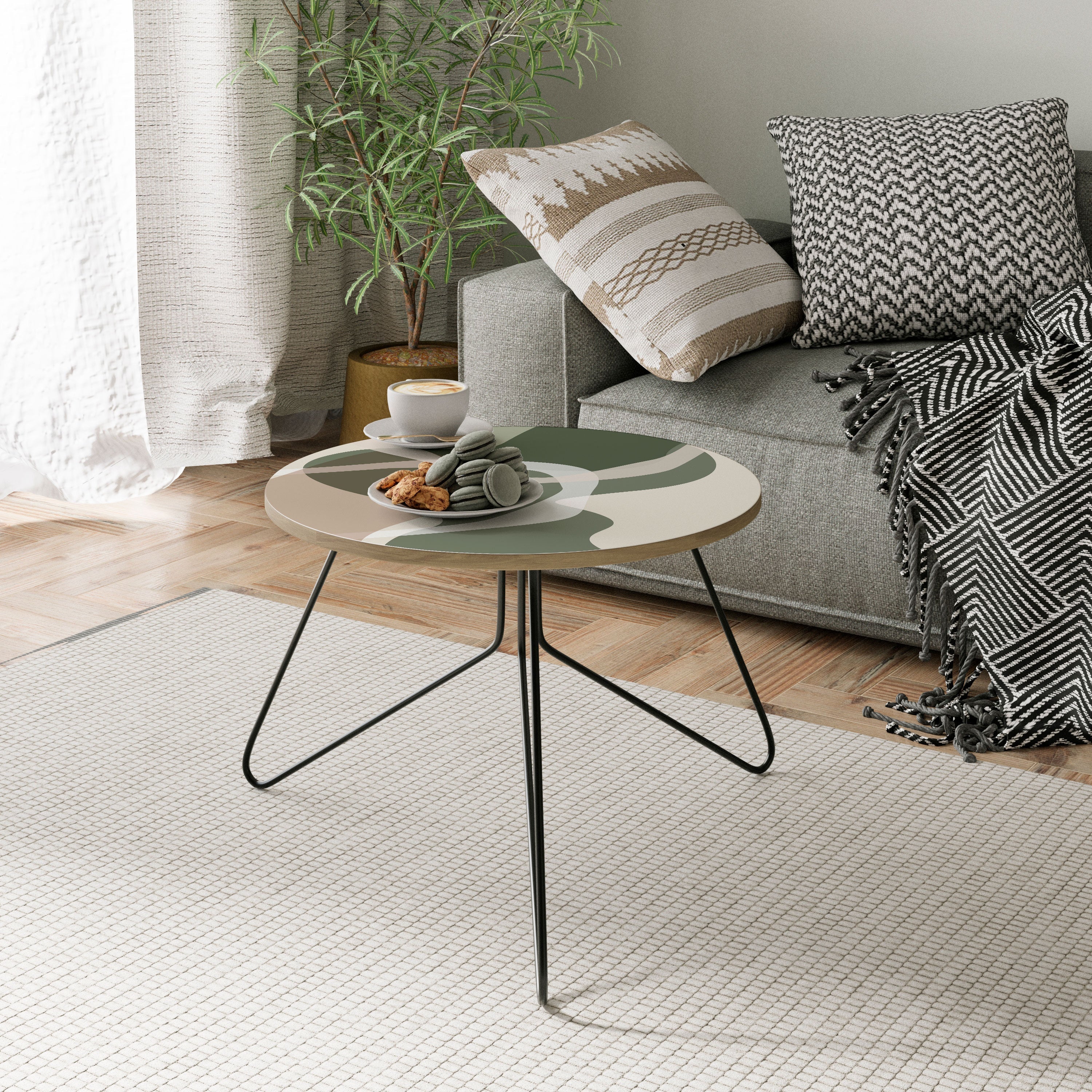 Table basse ART OF GREEN 60