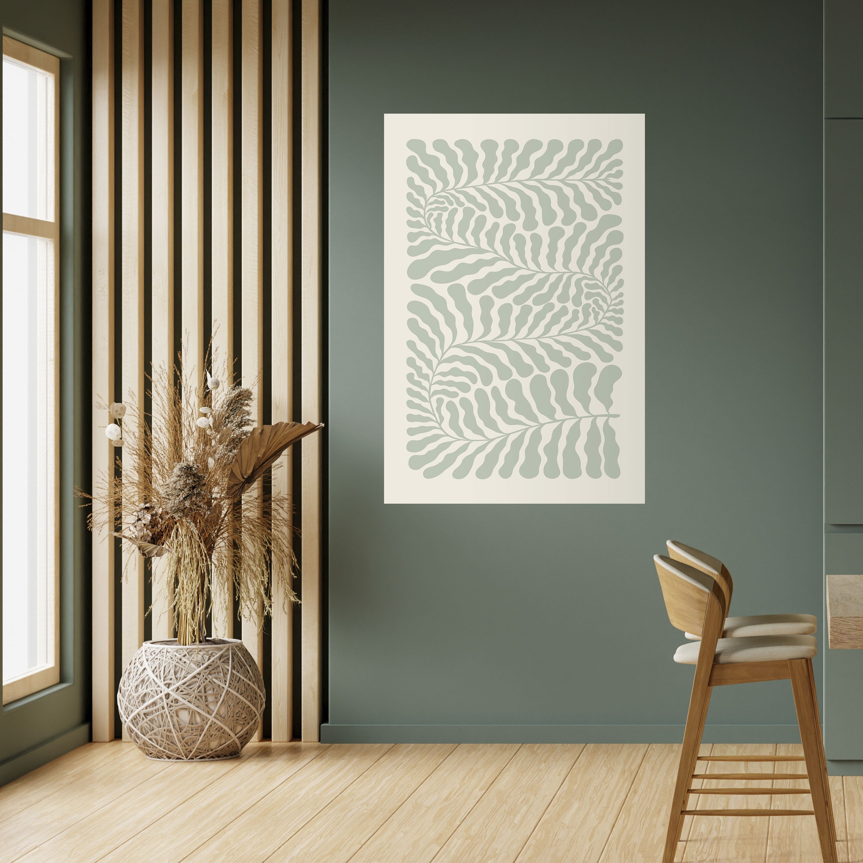 Affiche verticale autocollante VERDURE LABIRYNTH