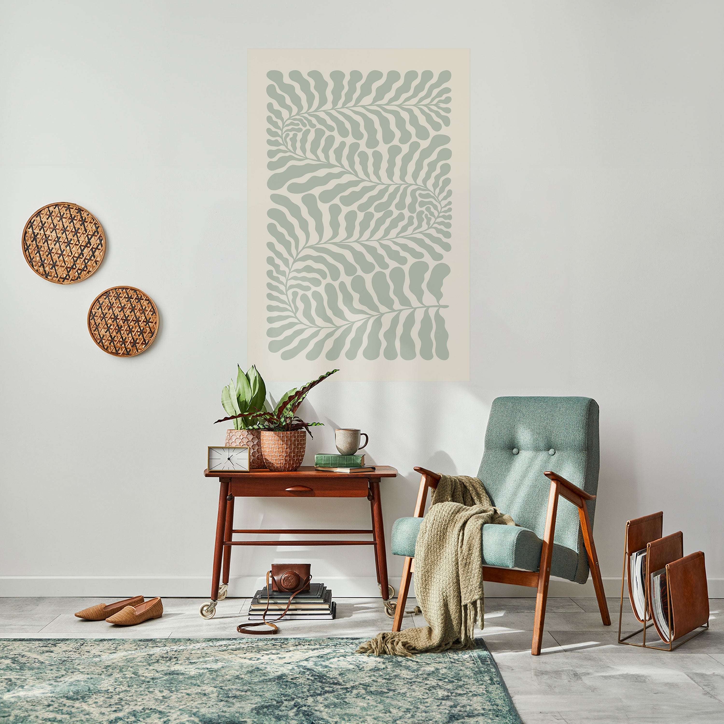 Affiche verticale autocollante VERDURE LABIRYNTH