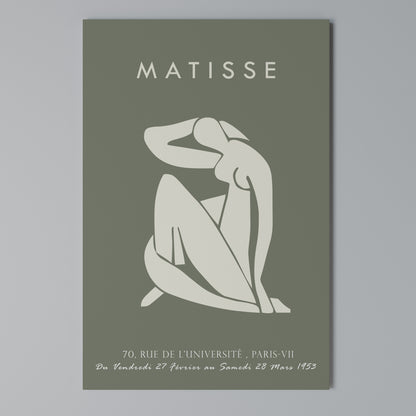 MATISSE NUDES Vertical Canvas Print