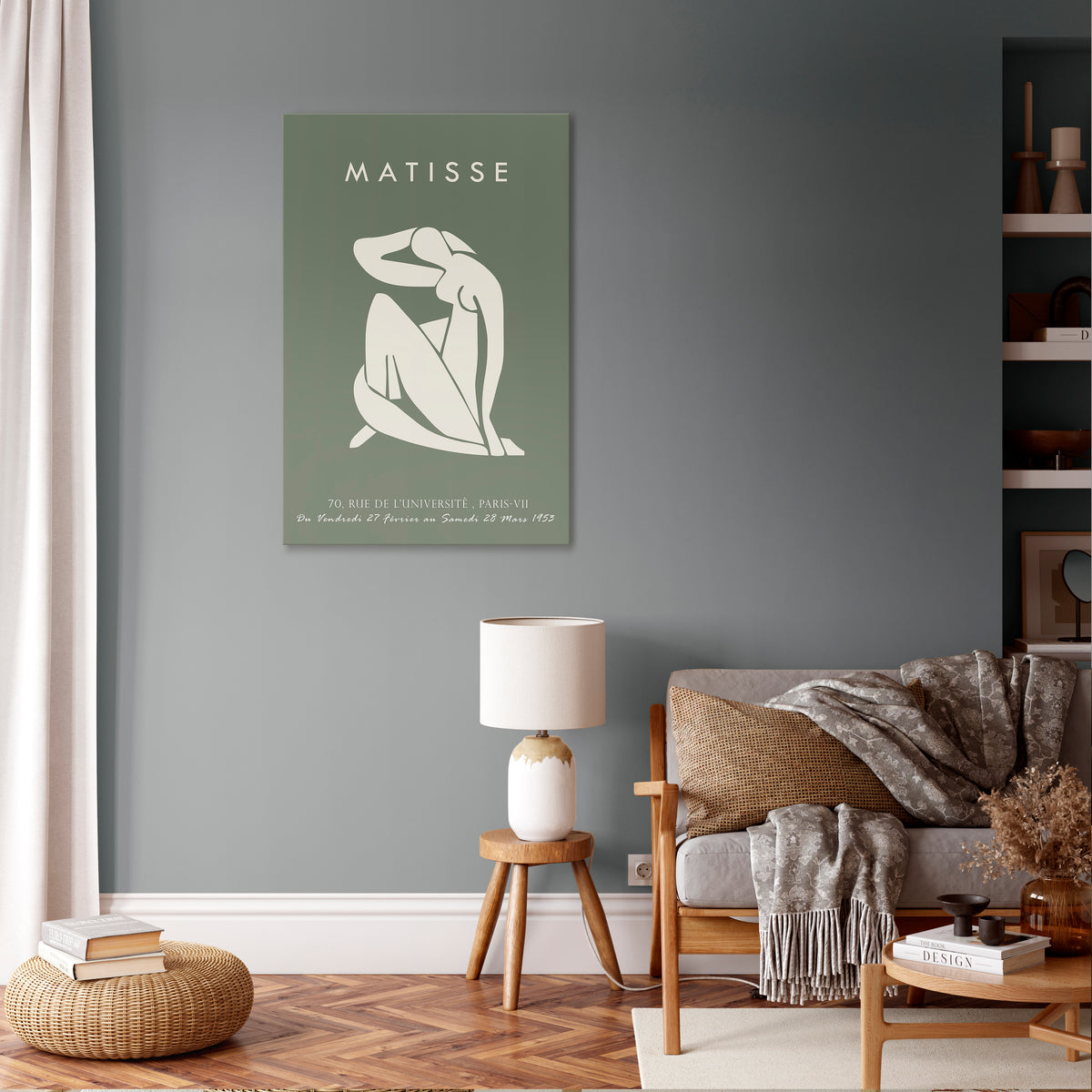 MATISSE NUDES Vertical Canvas Print