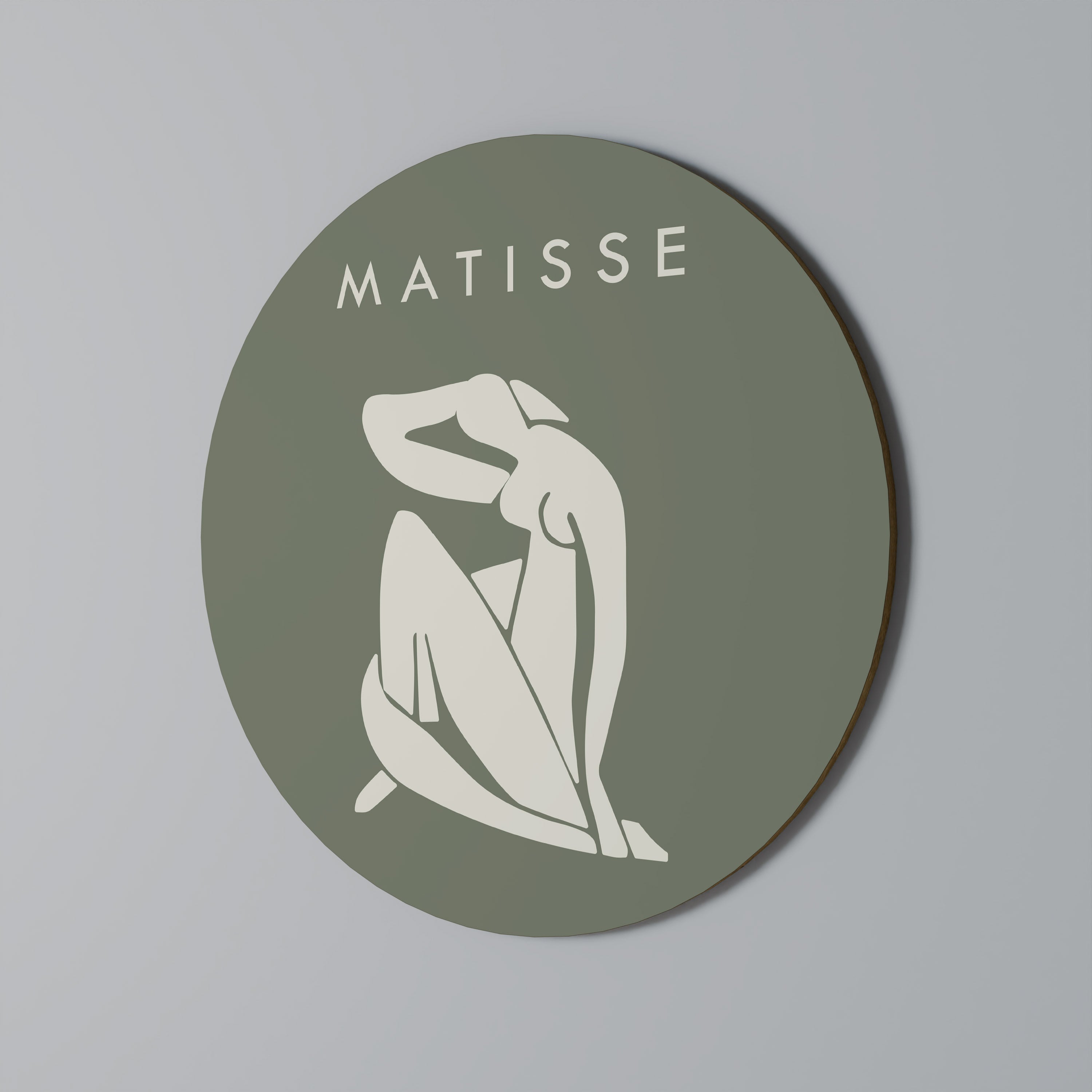 MATISSE NUDES Art mural rond