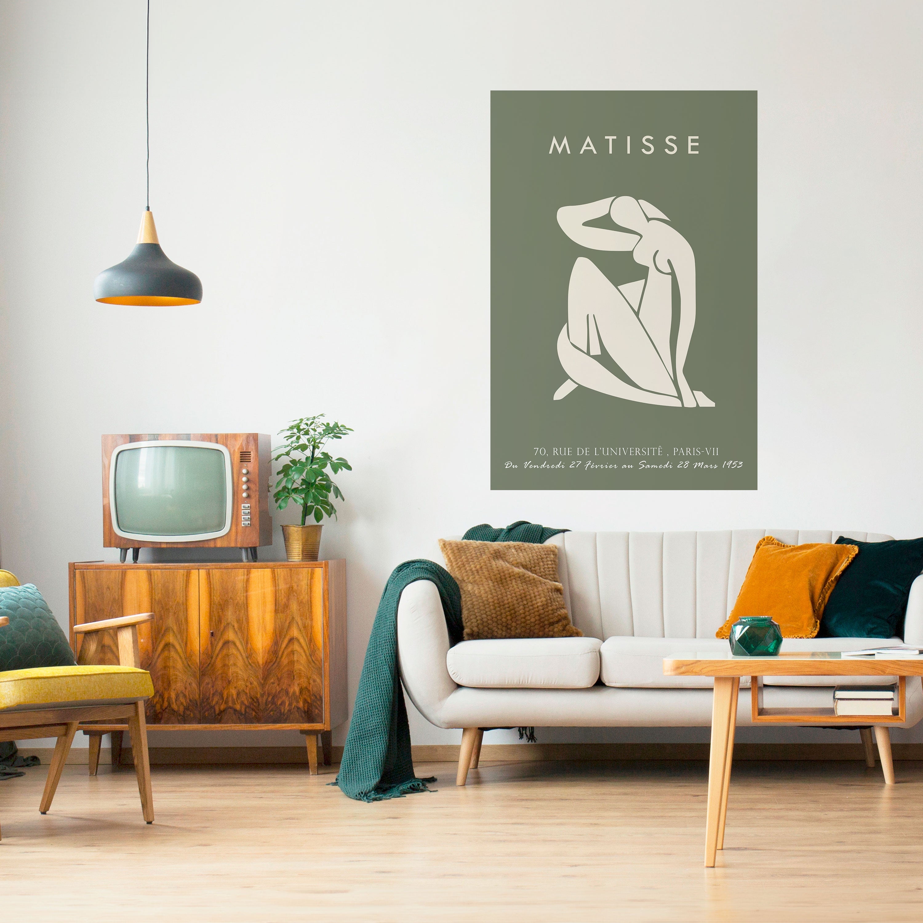 Affiche verticale autocollante MATISSE NUDES