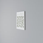 SHAPE OF MATISSE Vertical Canvas Print