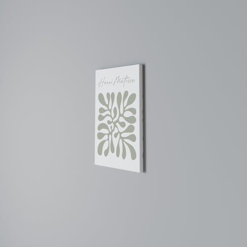 SHAPE OF MATISSE Vertical Canvas Print