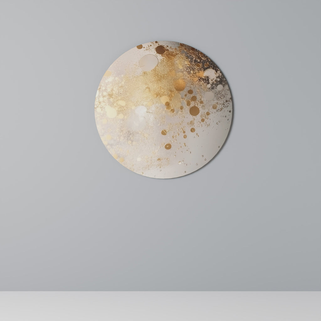 CADENCE PRÉCIEUSE Décoration murale ronde