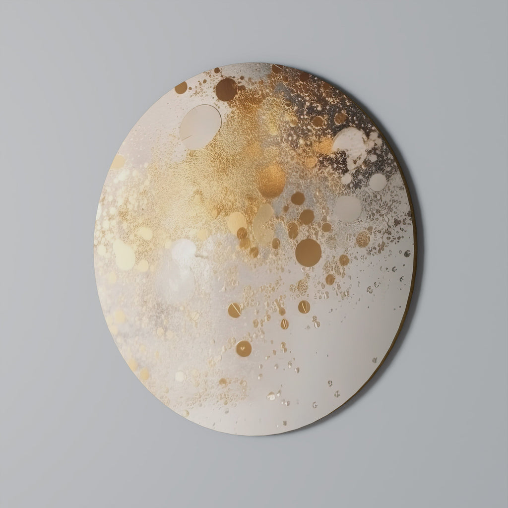 CADENCE PRÉCIEUSE Décoration murale ronde