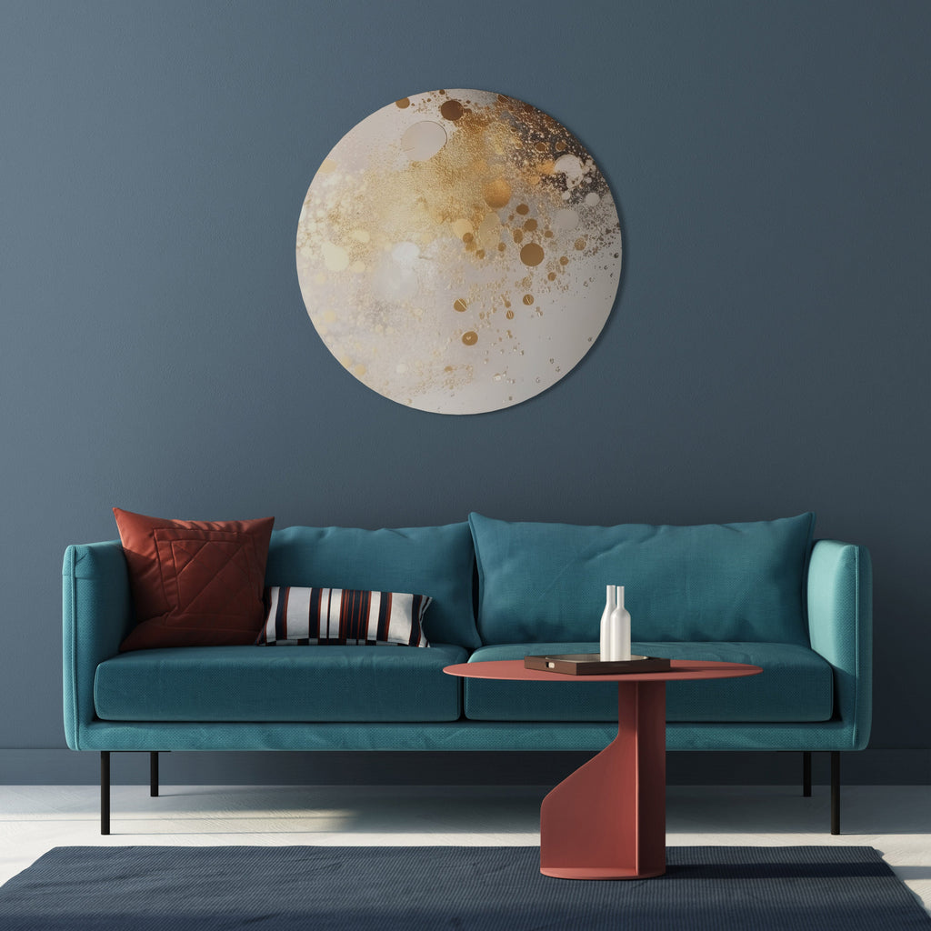 CADENCE PRÉCIEUSE Décoration murale ronde