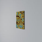 ASSYMETRICAL HARMONY Vertical Canvas Print