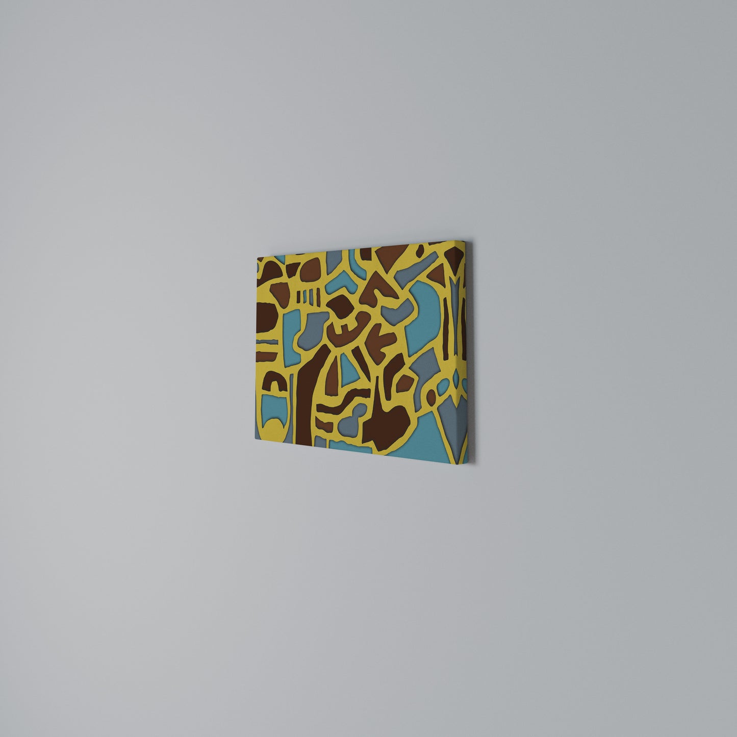 ASSYMETRICAL HARMONY Horizontal Canvas Print