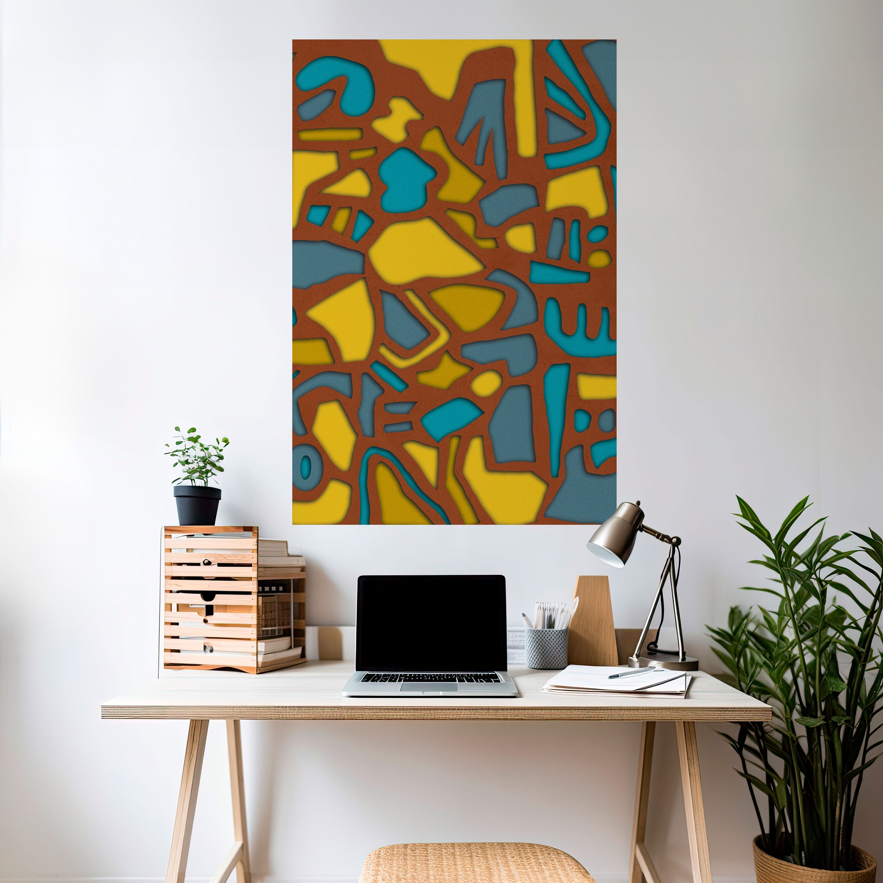 Affiche verticale autocollante FORM SHUFFLE