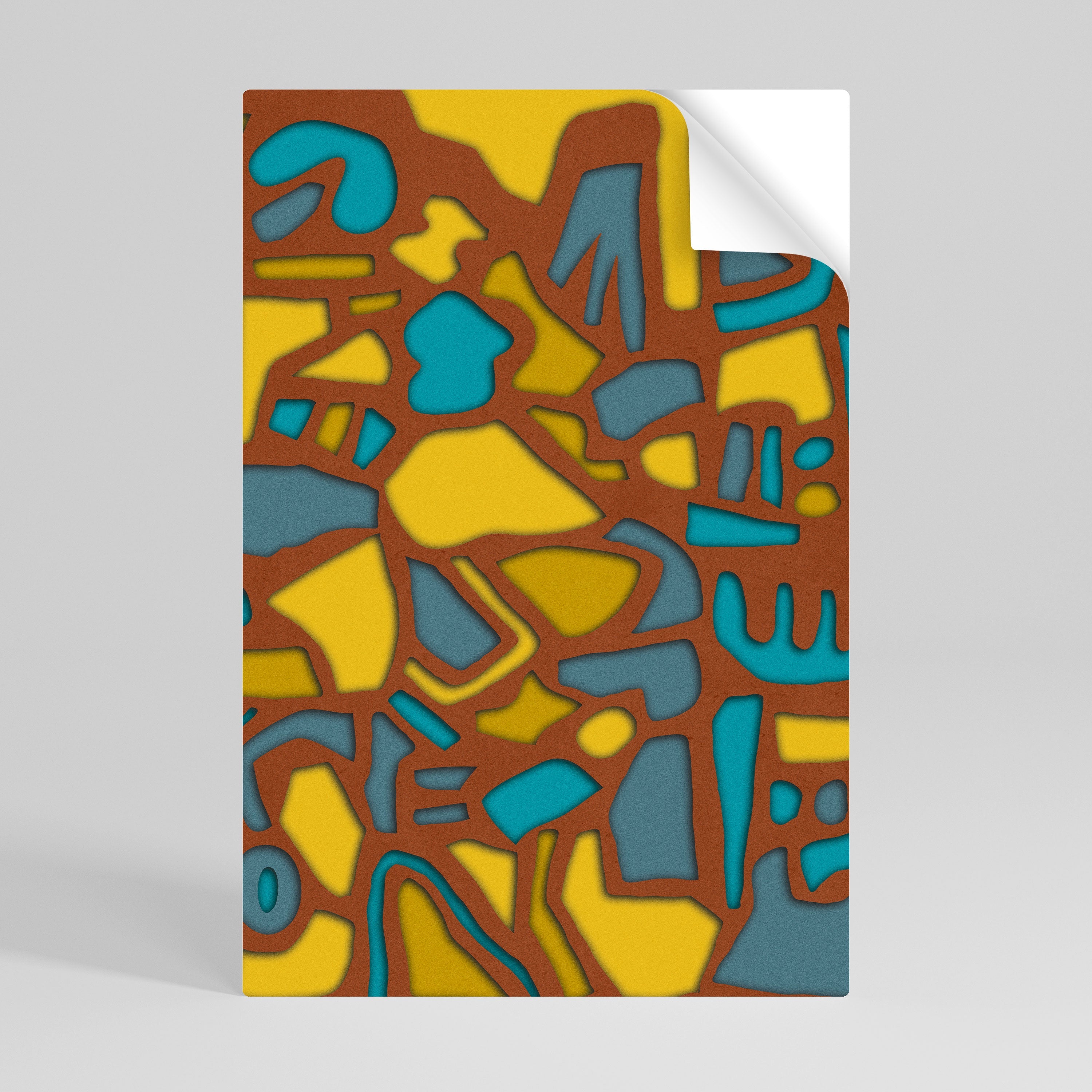 Affiche verticale autocollante FORM SHUFFLE