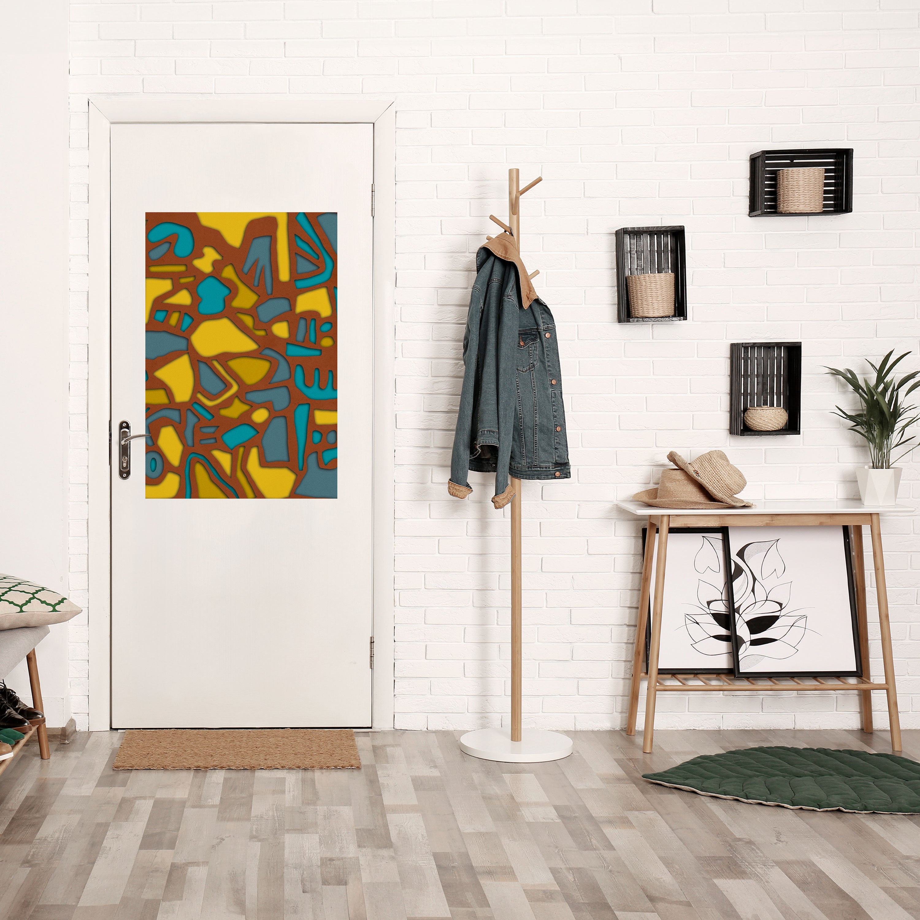 Affiche verticale autocollante FORM SHUFFLE