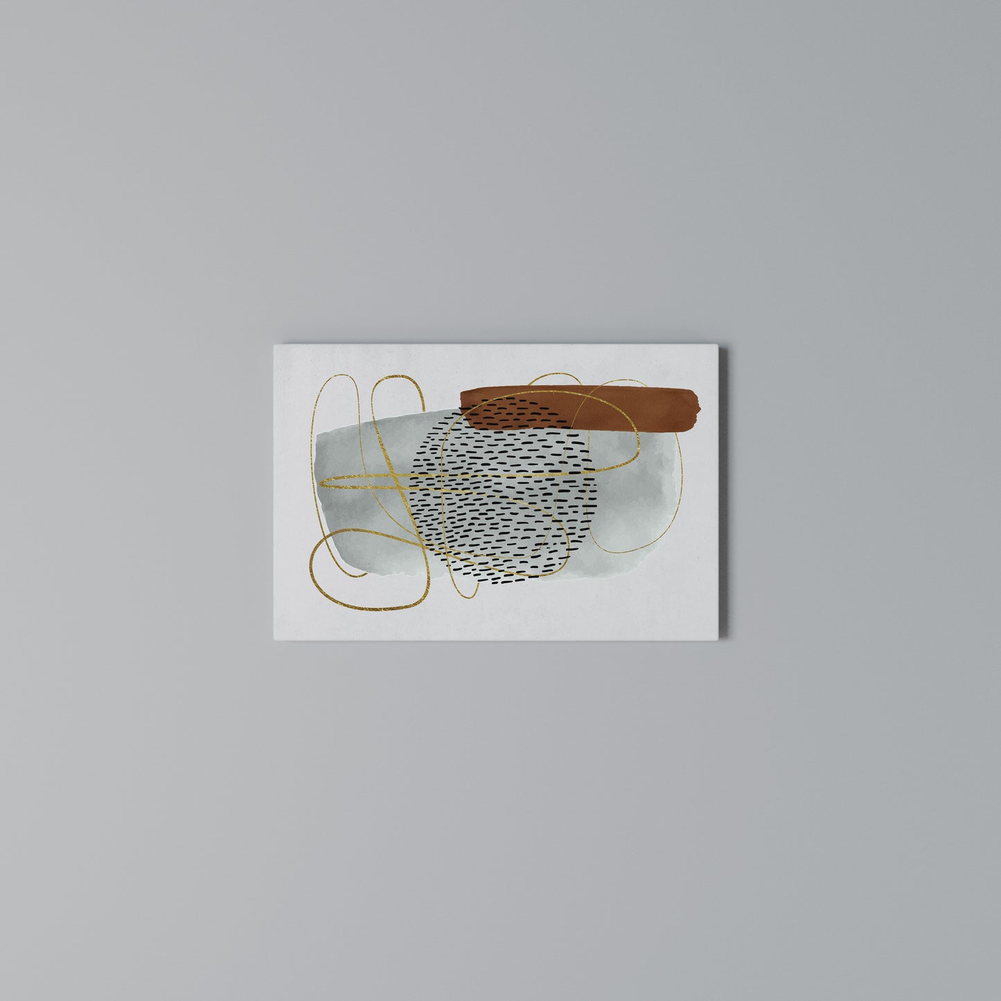 WRAPPED IN FORM Horizontal Canvas Print