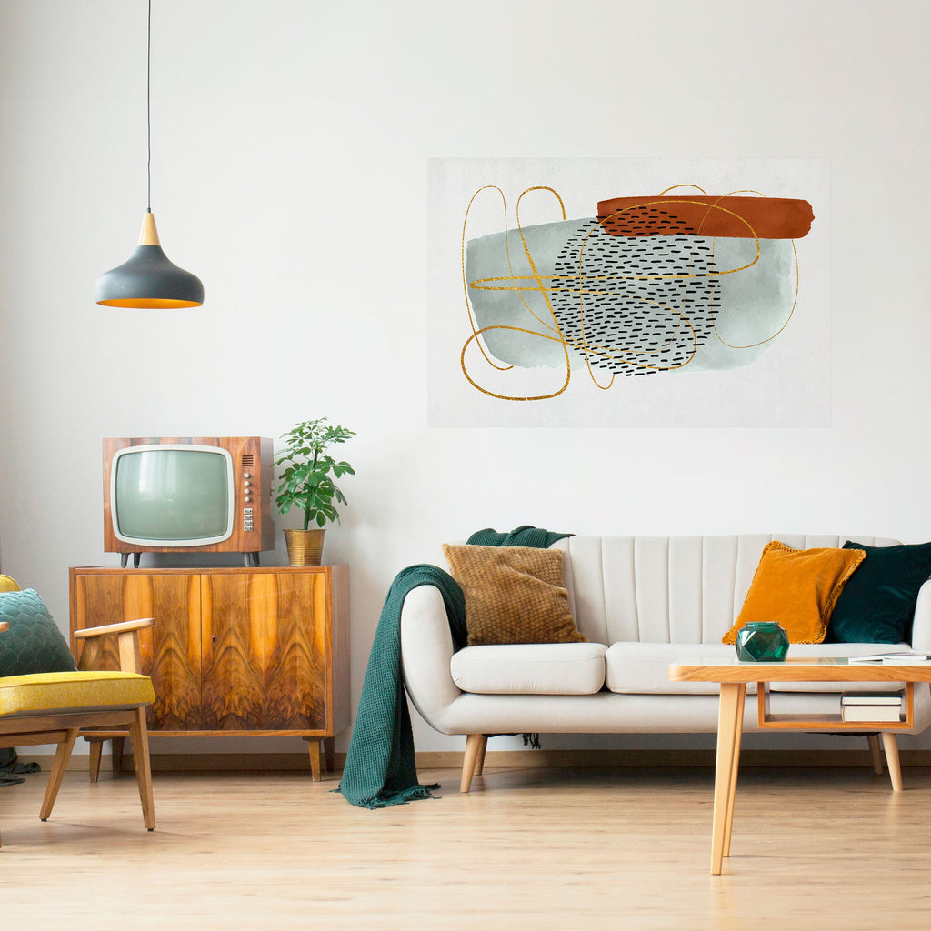 Affiche horizontale autocollante « WRAPED IN FORM »