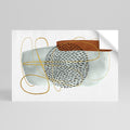 WRAPPED IN FORM Peel and Stick Horizontal Poster