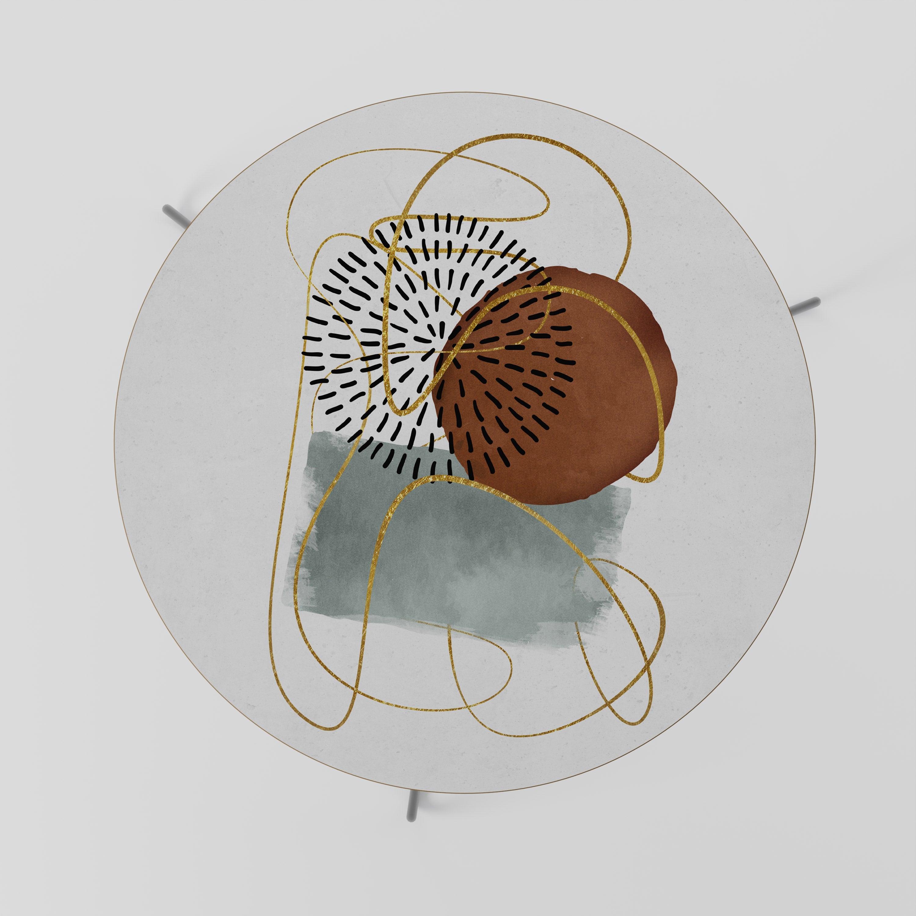 Table basse 69 ENVELOPPÉE DANS LA FORME