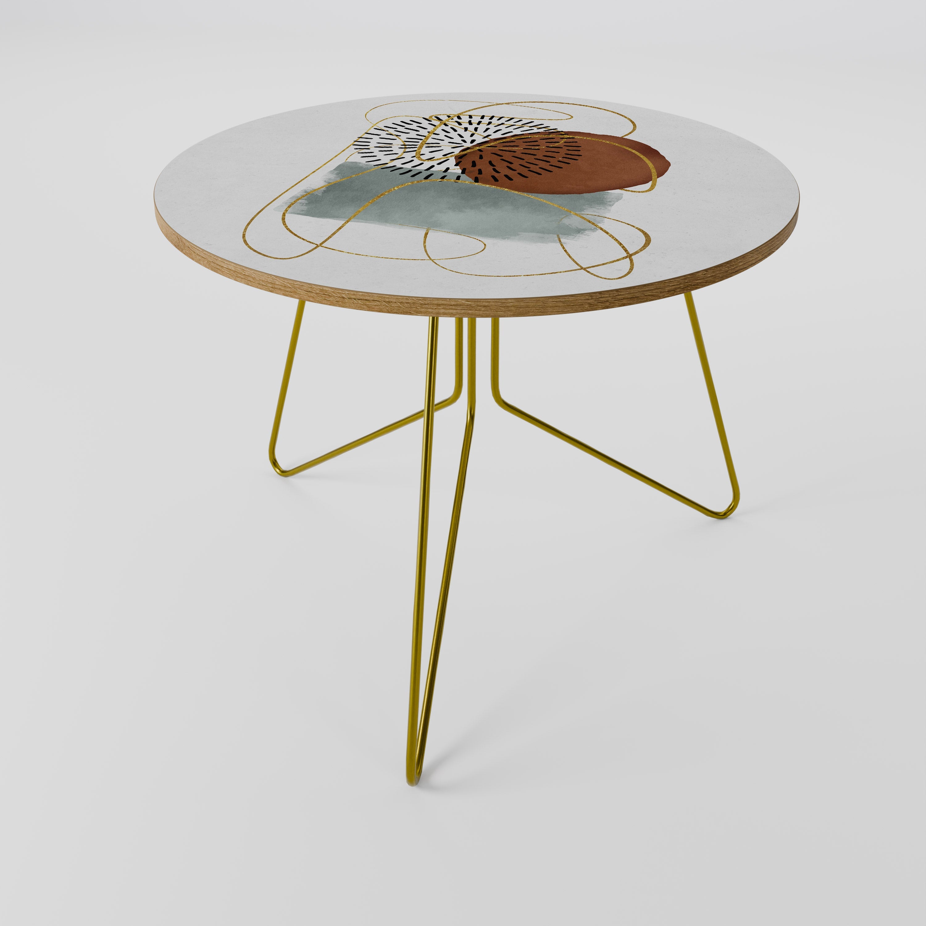 Table basse 69 ENVELOPPÉE DANS LA FORME