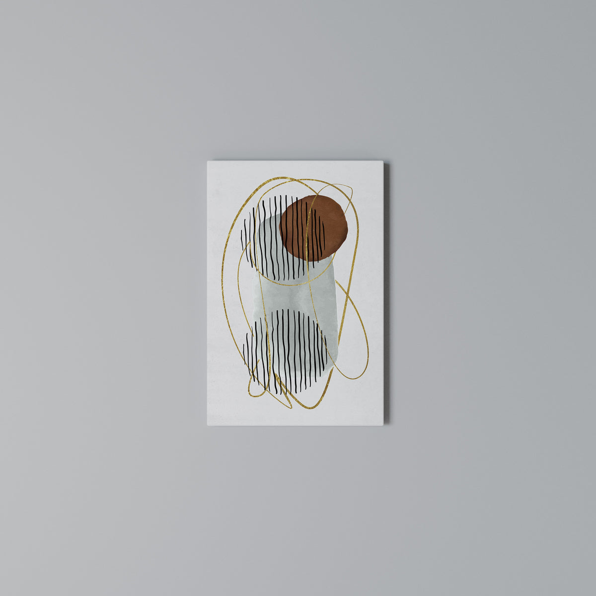 WRAPPED IN MOULD Vertical Canvas Print