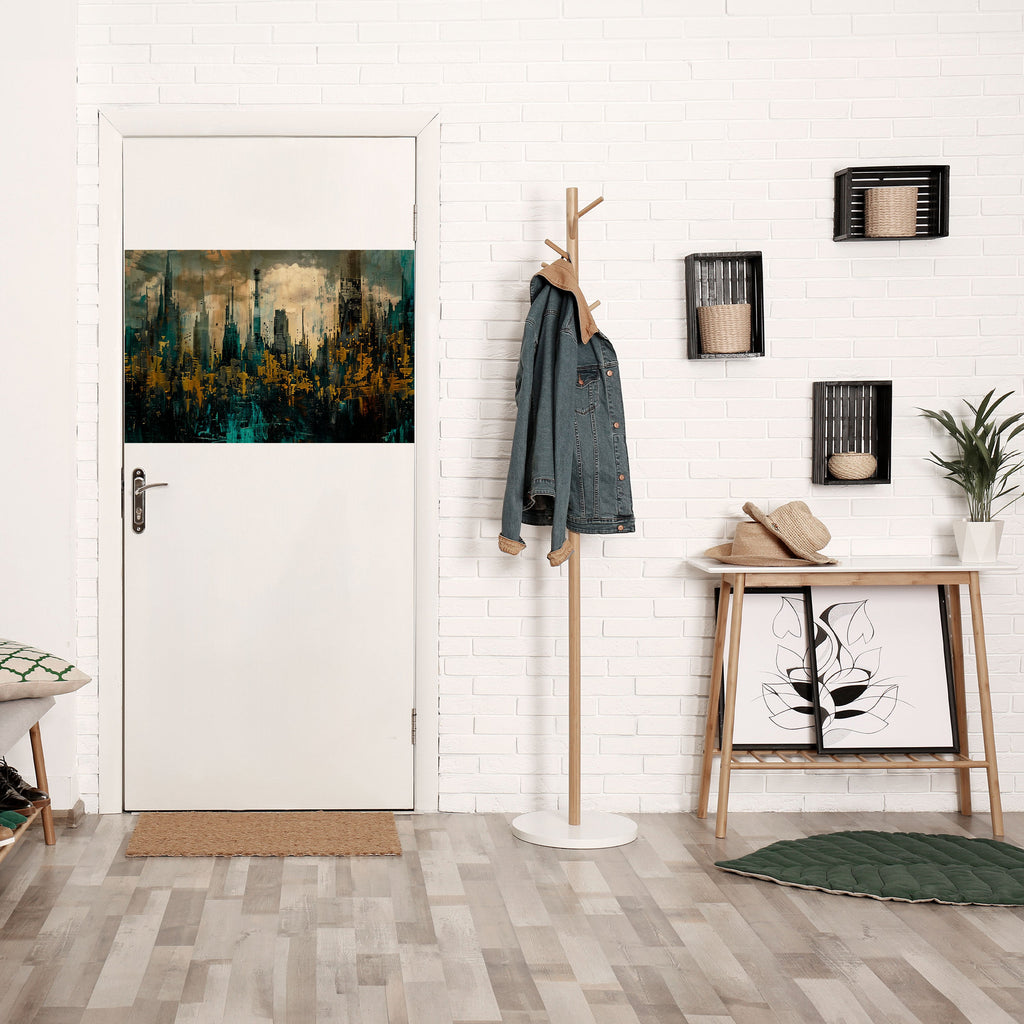 Affiche horizontale autocollante TOWN OBSCURE