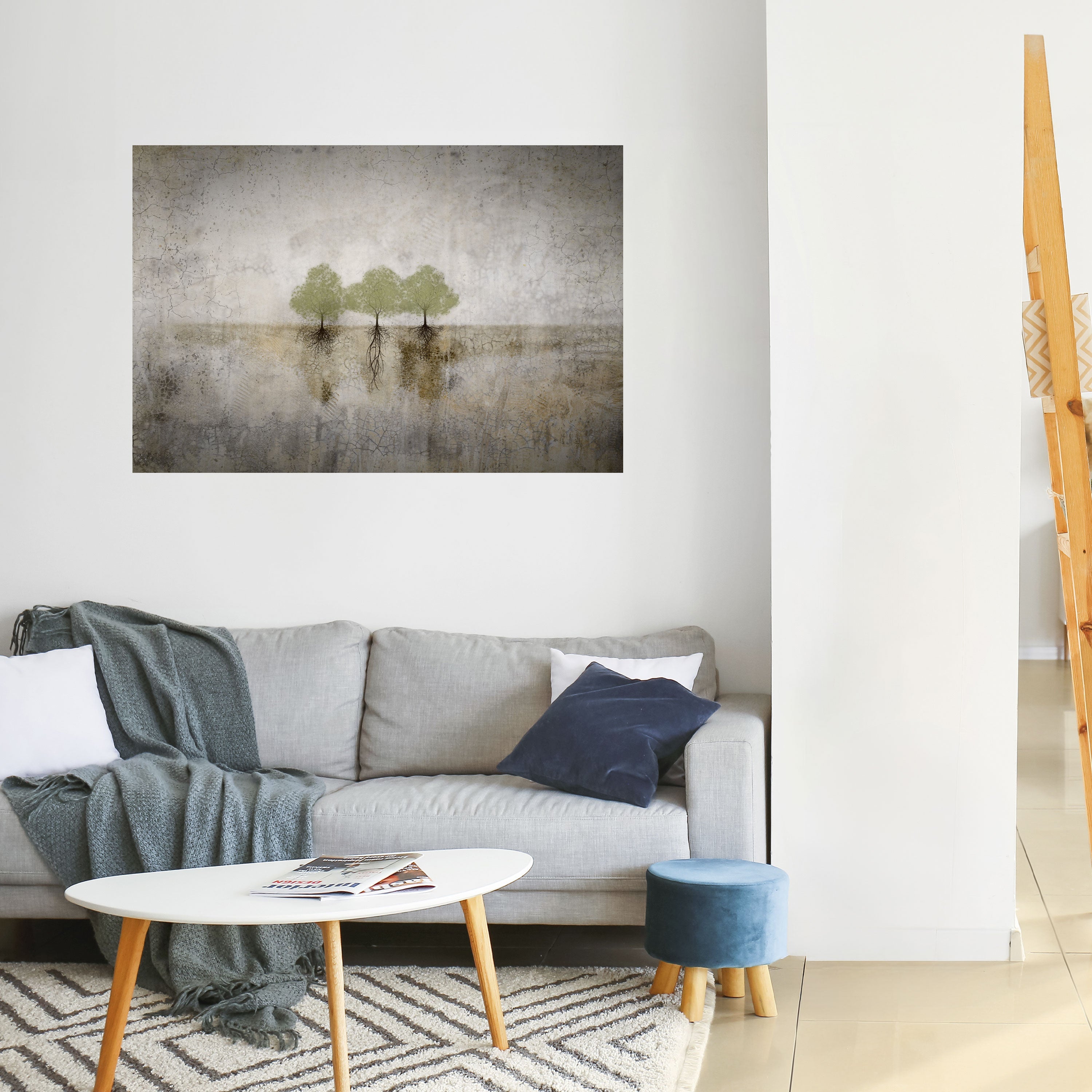 Affiche horizontale autocollante ROOTS OF TIME