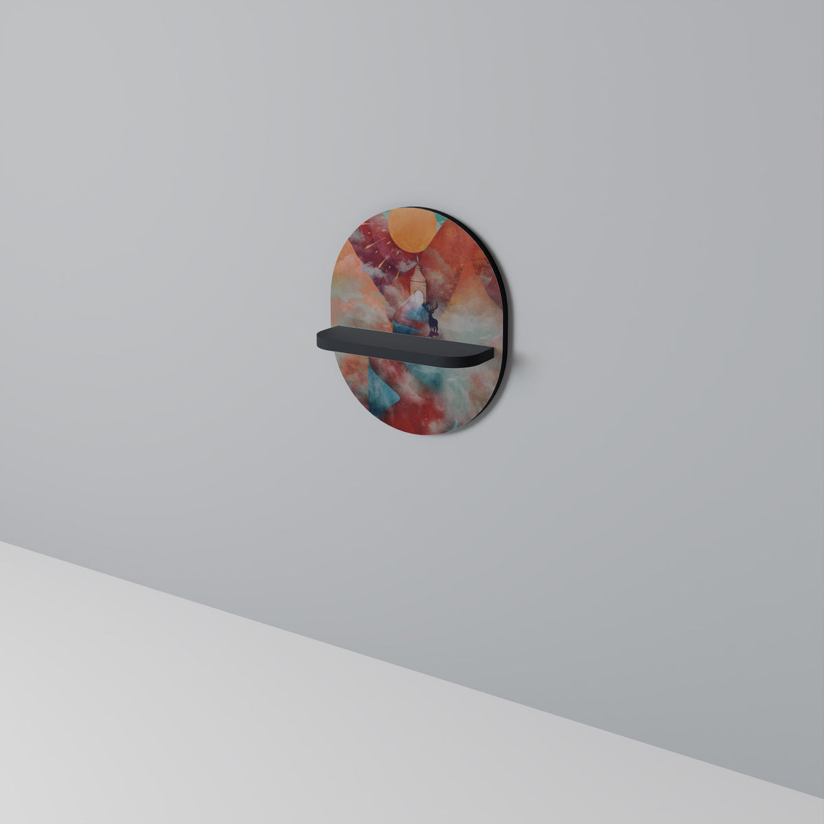 THE DEER MOUNTAIN Art Shelf