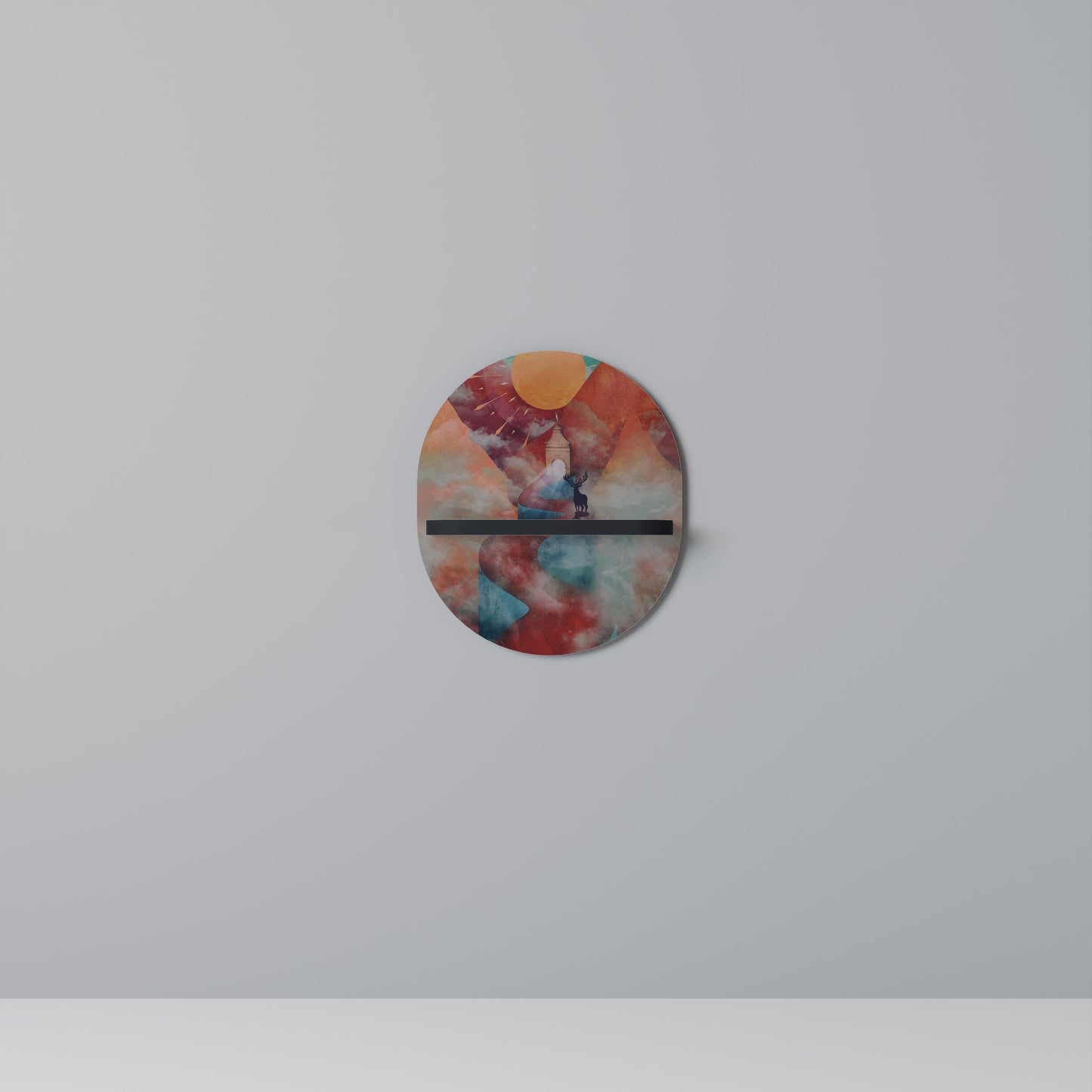 THE DEER MOUNTAIN Art Shelf